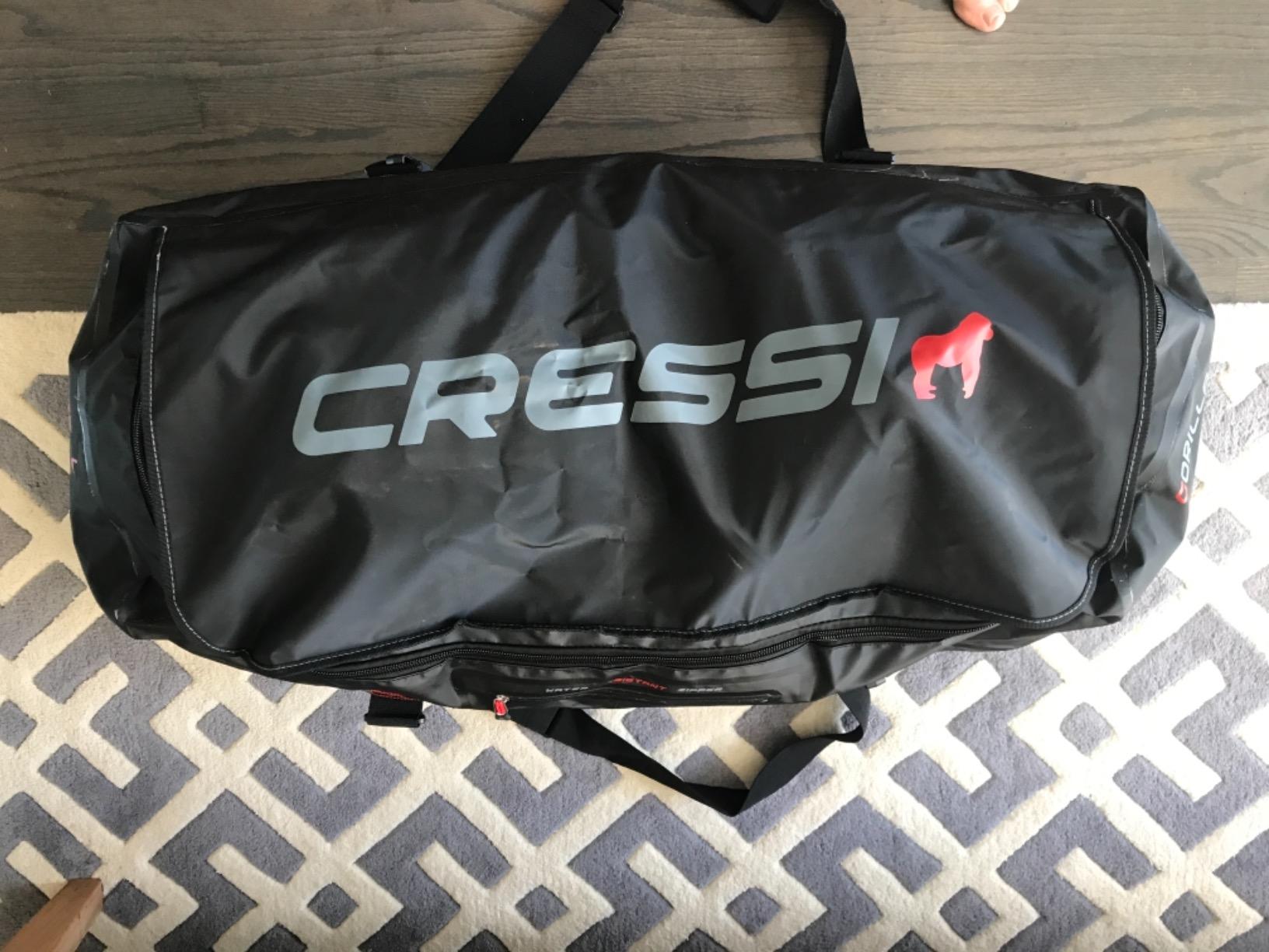 Cressi Waterproof Bag for Scuba and Freediving Equipment - Large & Roomy Bag: 135 Liters Capacity | Gorilla Pro XL customer photo 2