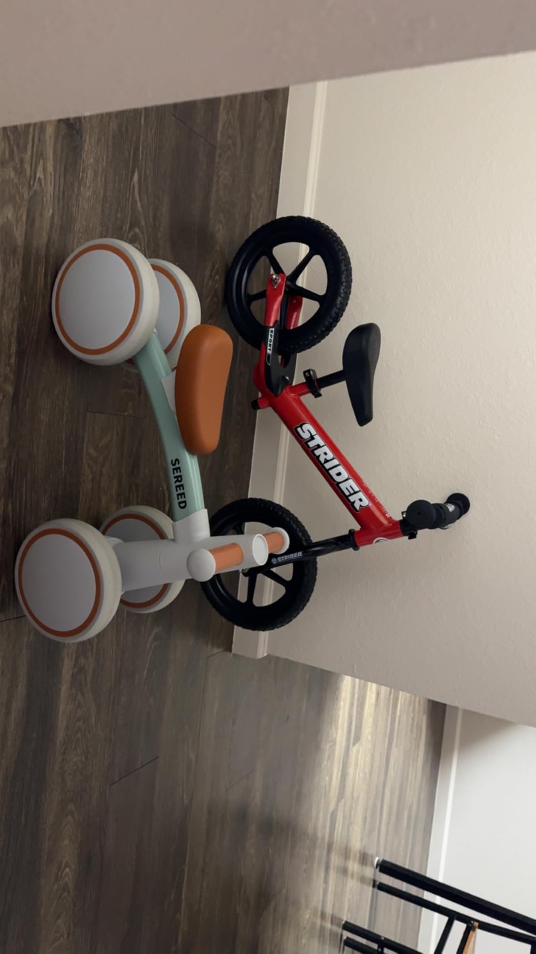 Strider 12 Sport, No Pedal Balance Bike for Kids Ages 1–4 Years, Blue customer photo 1