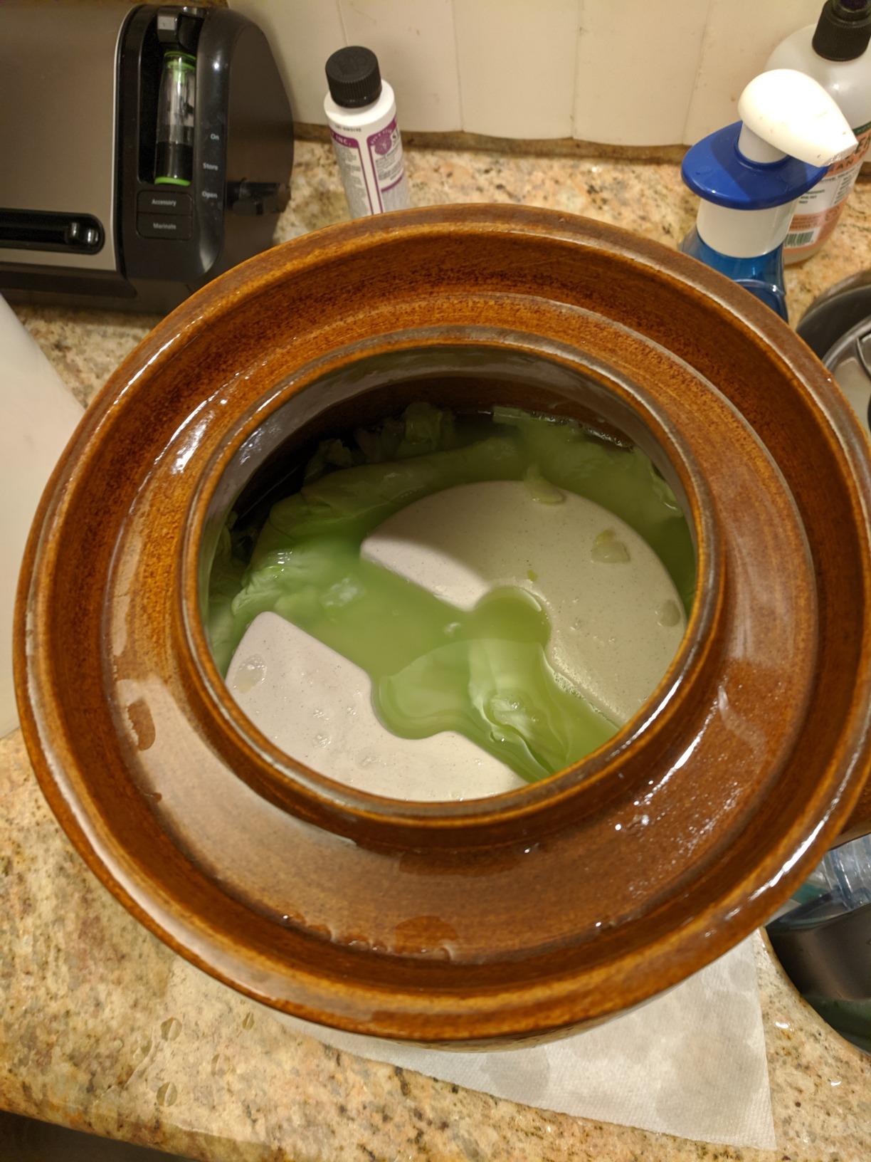 7 L (1.9 Gal) K&K Keramik German Made Fermenting Crock Pot, Kerazo F2 customer photo 2