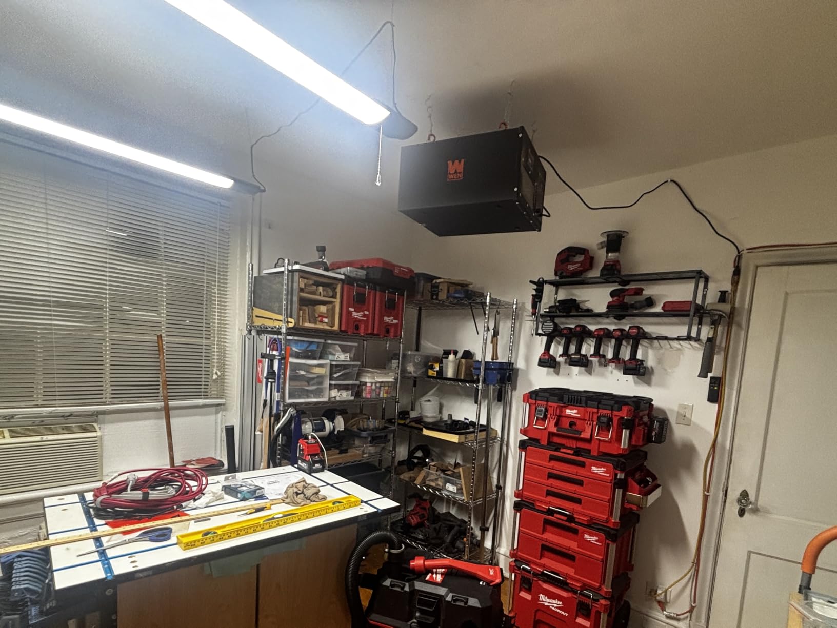 WEN 3410 3-Speed Remote-Controlled Air Filtration System (300/350/400 CFM) customer photo 1