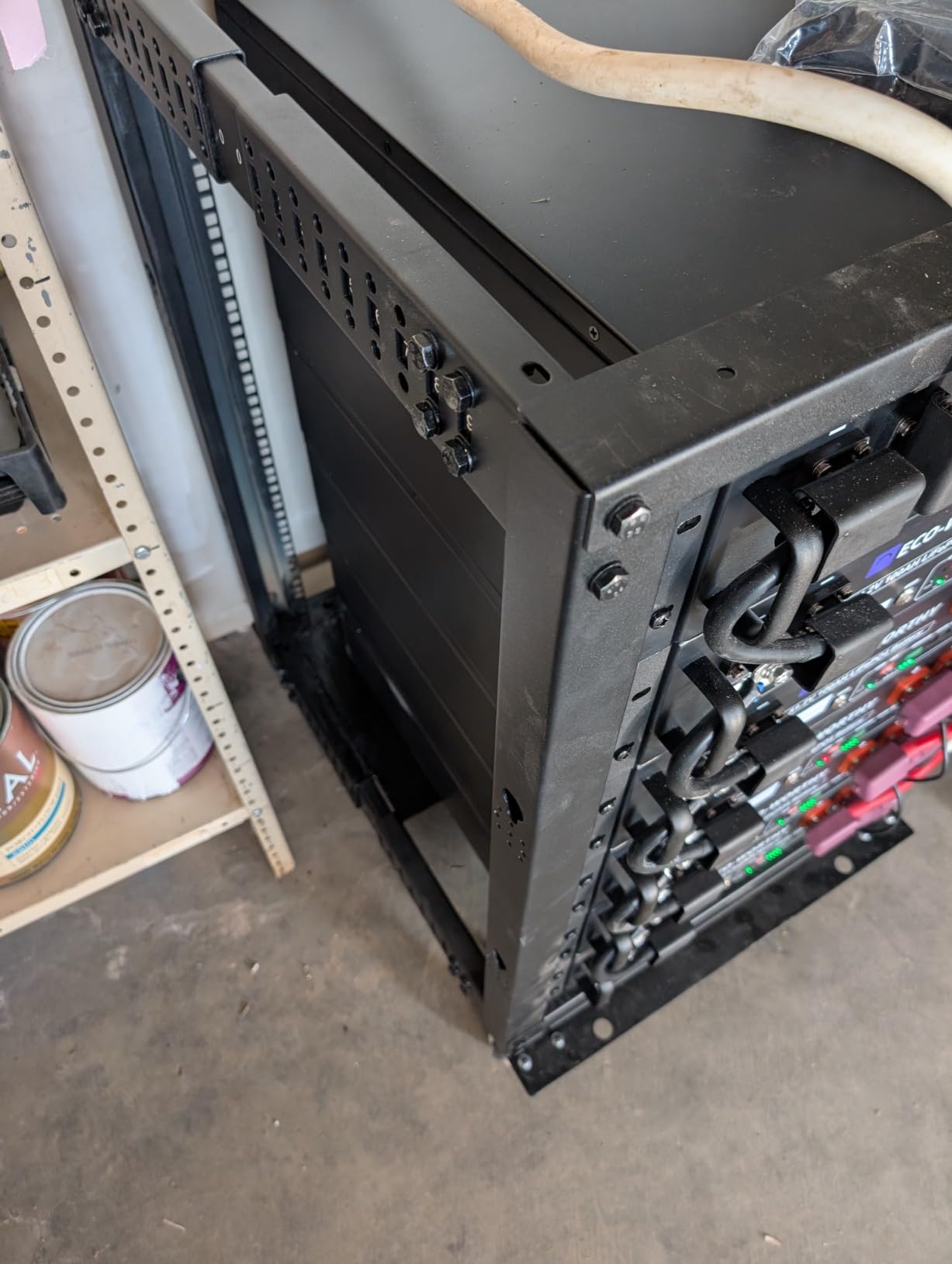 StarTech.com 25U Open Frame Server Rack - 4 Post Adjustable Depth (22