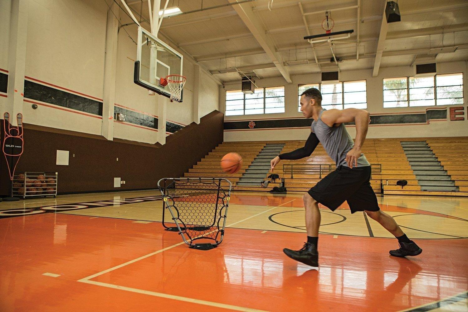 SKLZ Solo Assist Portable Basketball Practice Rebounder, 42-Inch customer photo 2