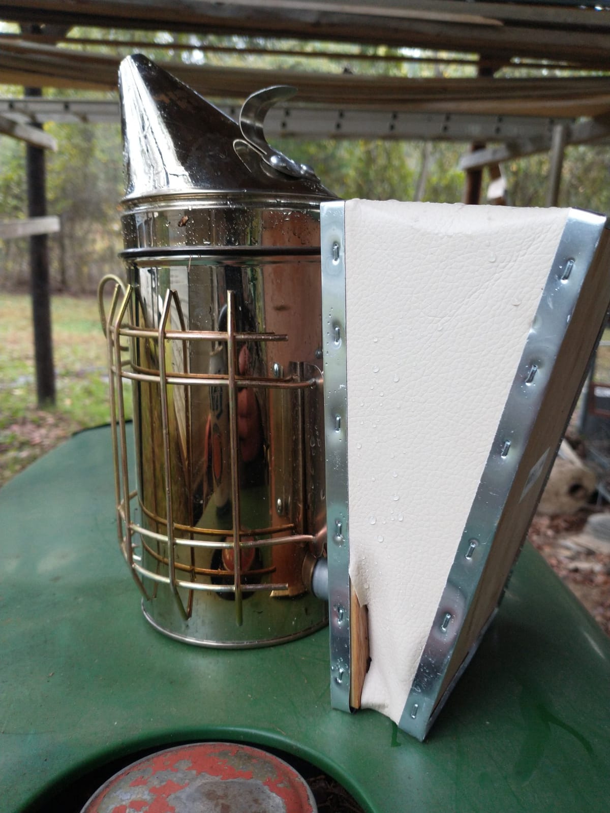 Honey Keeper Bee Hive Smoker Stainless Steel with Heat Shield Beekeeping Beehive Equipment customer photo 2