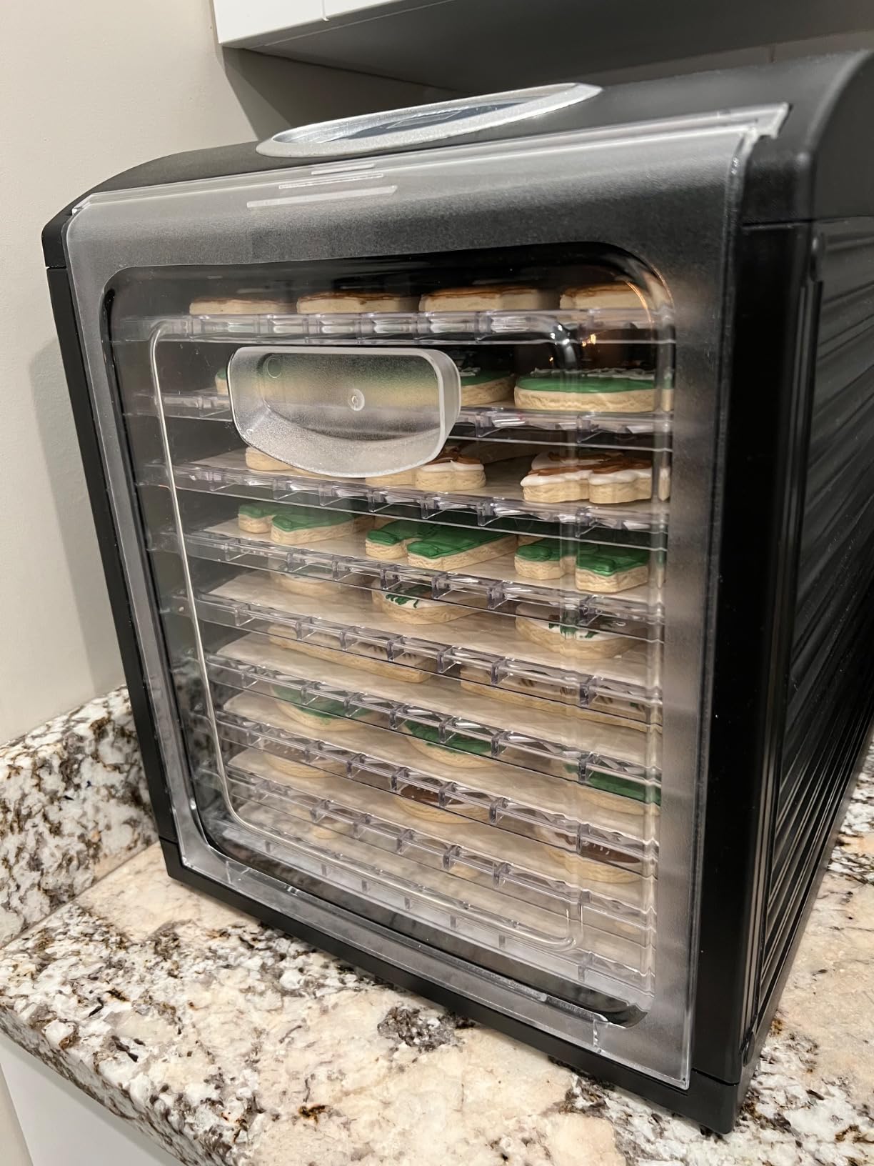 Ivation 6 Tray Food Dehydrator for Beef Jerky, Digital Timer customer photo 2