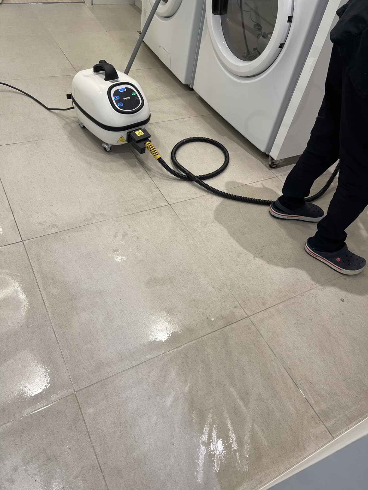 Dupray Tosca Commercial Steam Cleaner with Storage Bag | Commercial steam cleaner with carrying bag for janitorial, facility maintenance & professional cleaning | 26 Tools customer photo 2