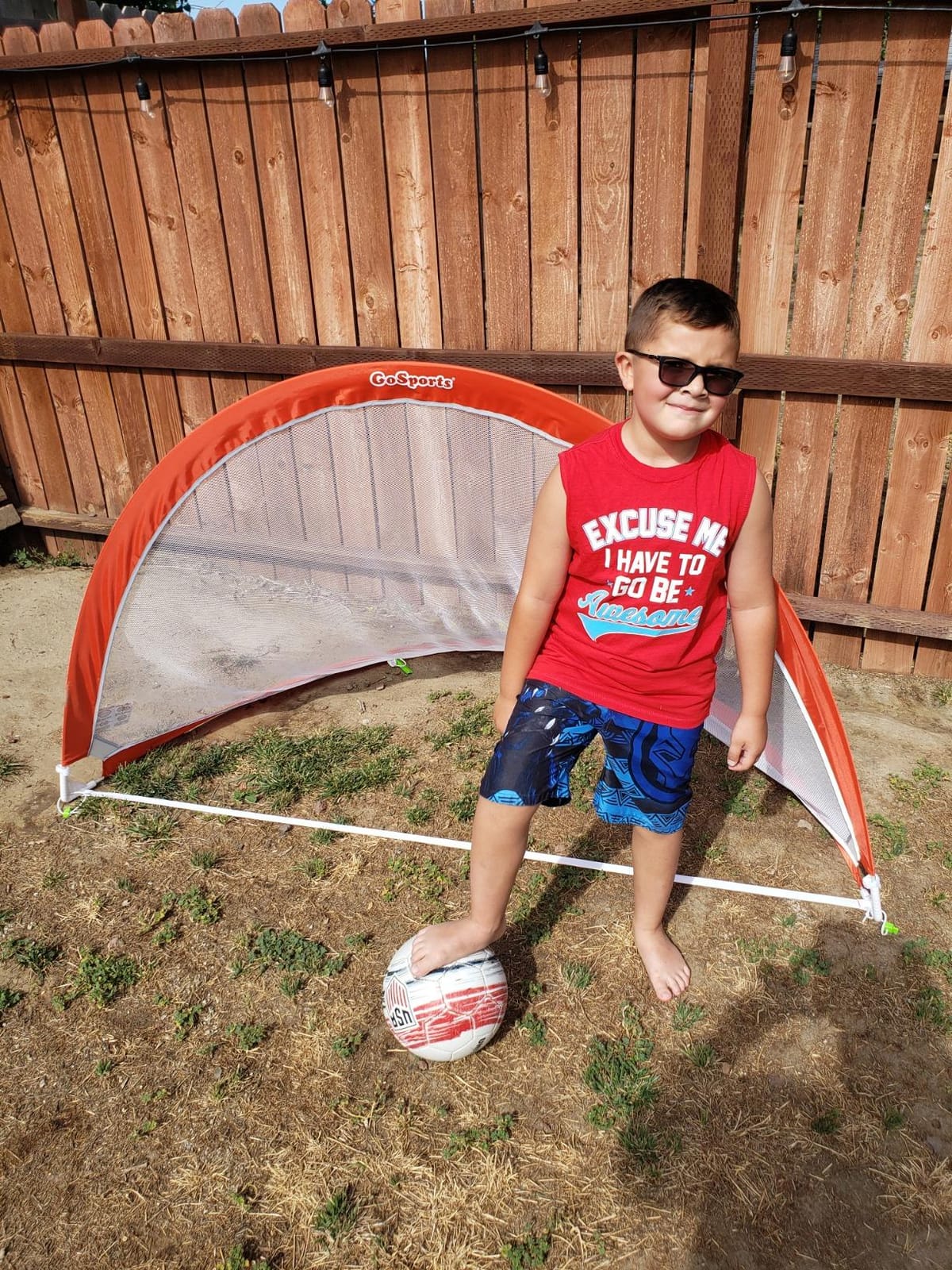 GoSports Portable Pop-Up Soccer Goals for Backyard - Kids & Adults - Set of Two Nets with Agility Training Cones and Carrying Case customer photo 1