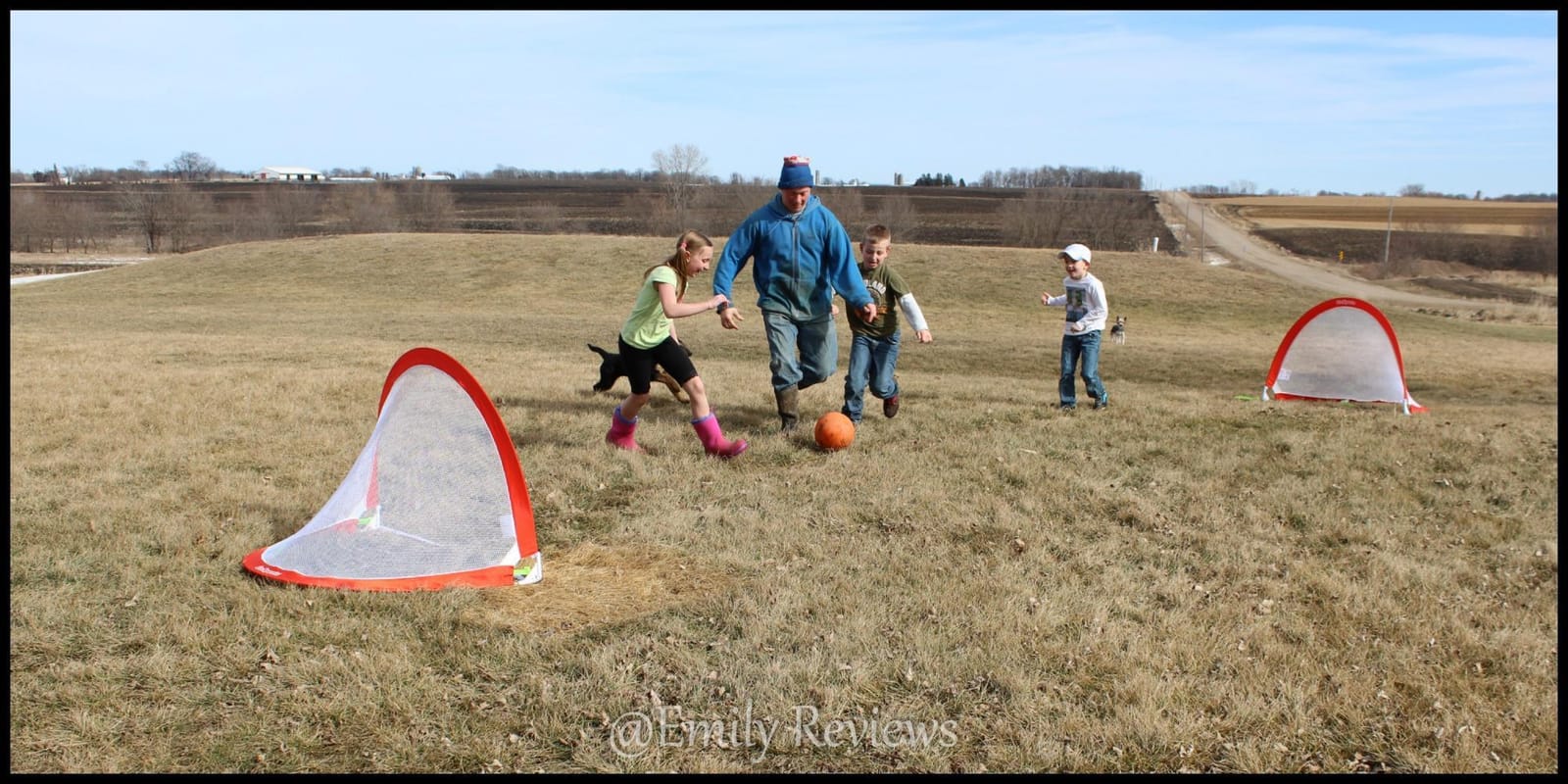 GoSports Portable Pop-Up Soccer Goals for Backyard - Kids & Adults - Set of Two Nets with Agility Training Cones and Carrying Case customer photo 2