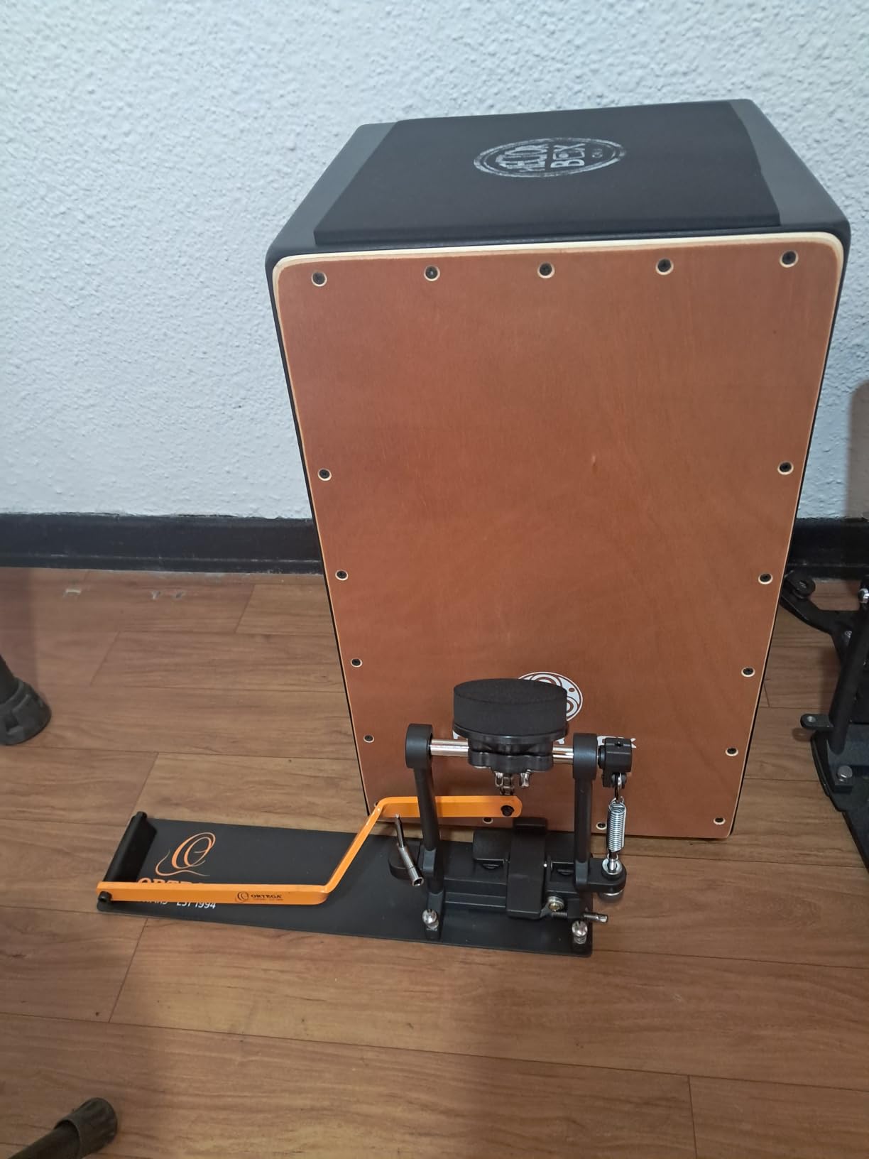 Hands Free Percussion - Right-Foot Cajon Pedal, Bag customer photo 1