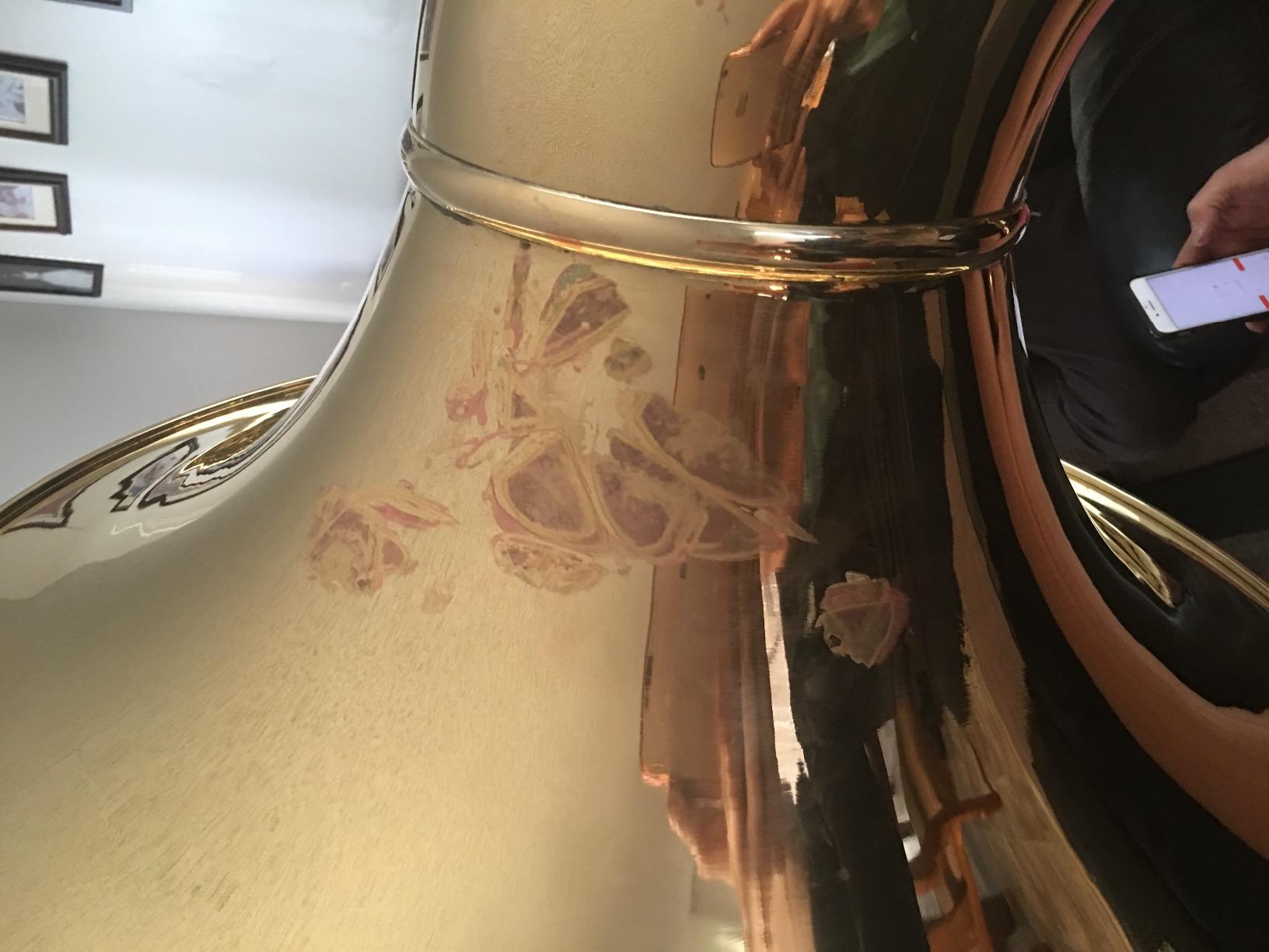 Nautical Mart Sousaphone | Full Brass | BB Key | Includes Mouthpiece & Case | Affordable & Fun for Beginners | Gold, Yellow Finishes Musical Instrument customer photo 2