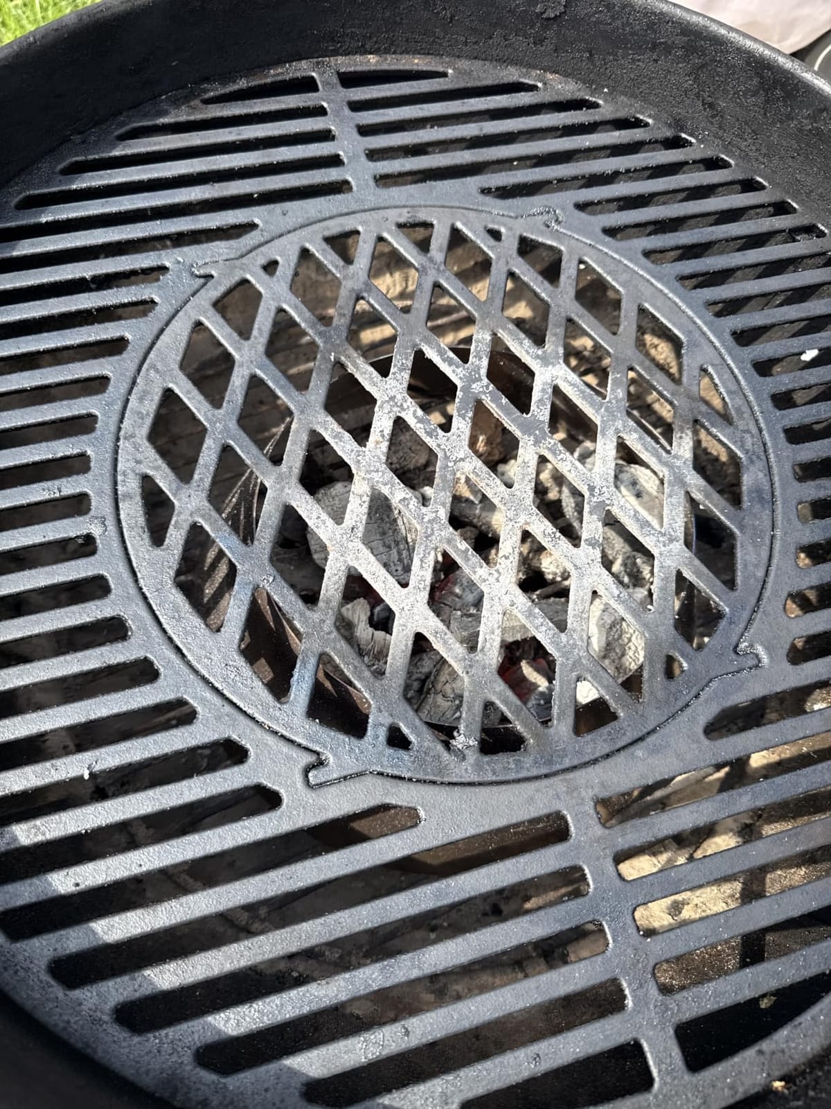 VORTEX (IN) DIRECT HEAT for Charcoal Grills, Medium Size - For Weber Kettle 22 26.75 WSM Smokey Mountain XL Kamado XL Big Green Egg customer photo 2