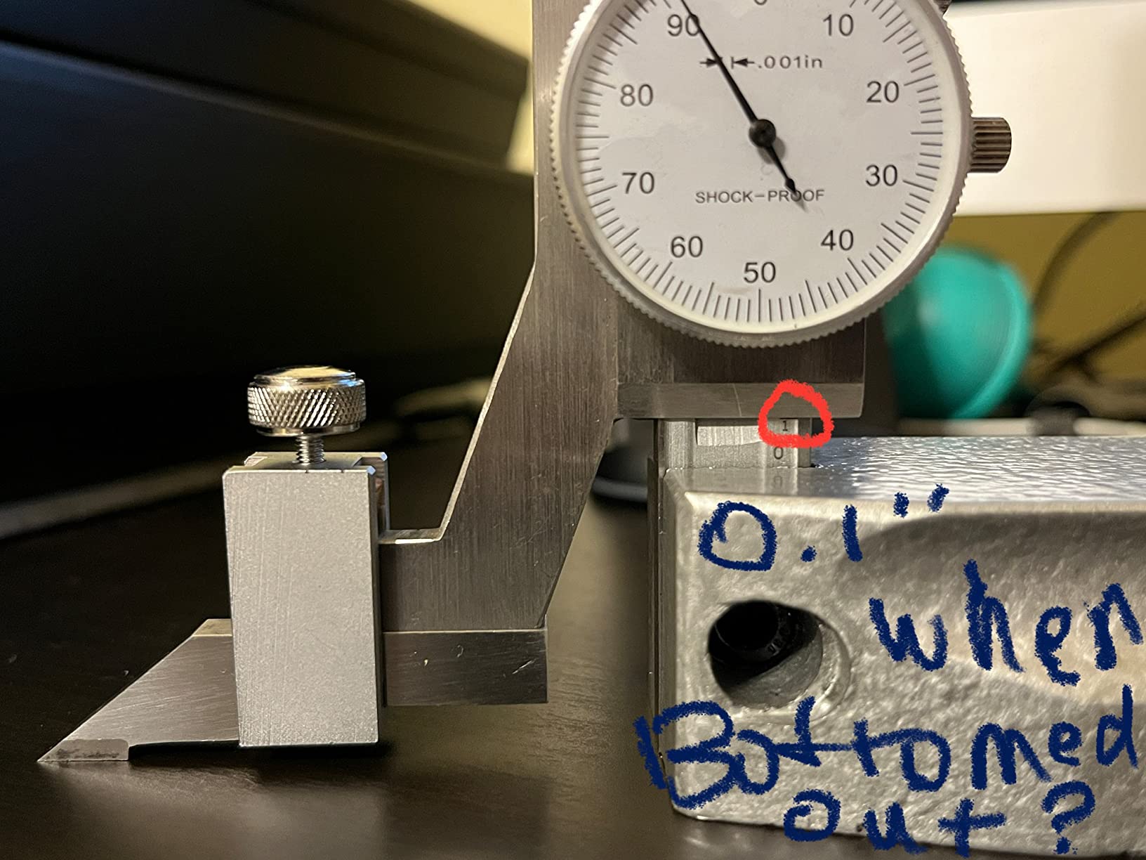 HHIP 4300-0028 Stainless Steel Dial Height Gage, 0 - 6