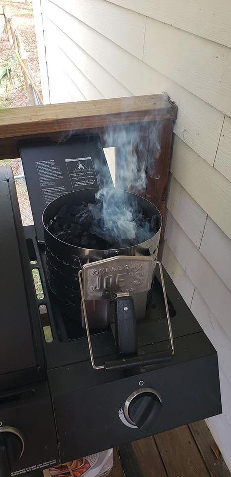 Oklahoma Joe's Halftime XL Charcoal Starter - 9848125R04 customer photo 1