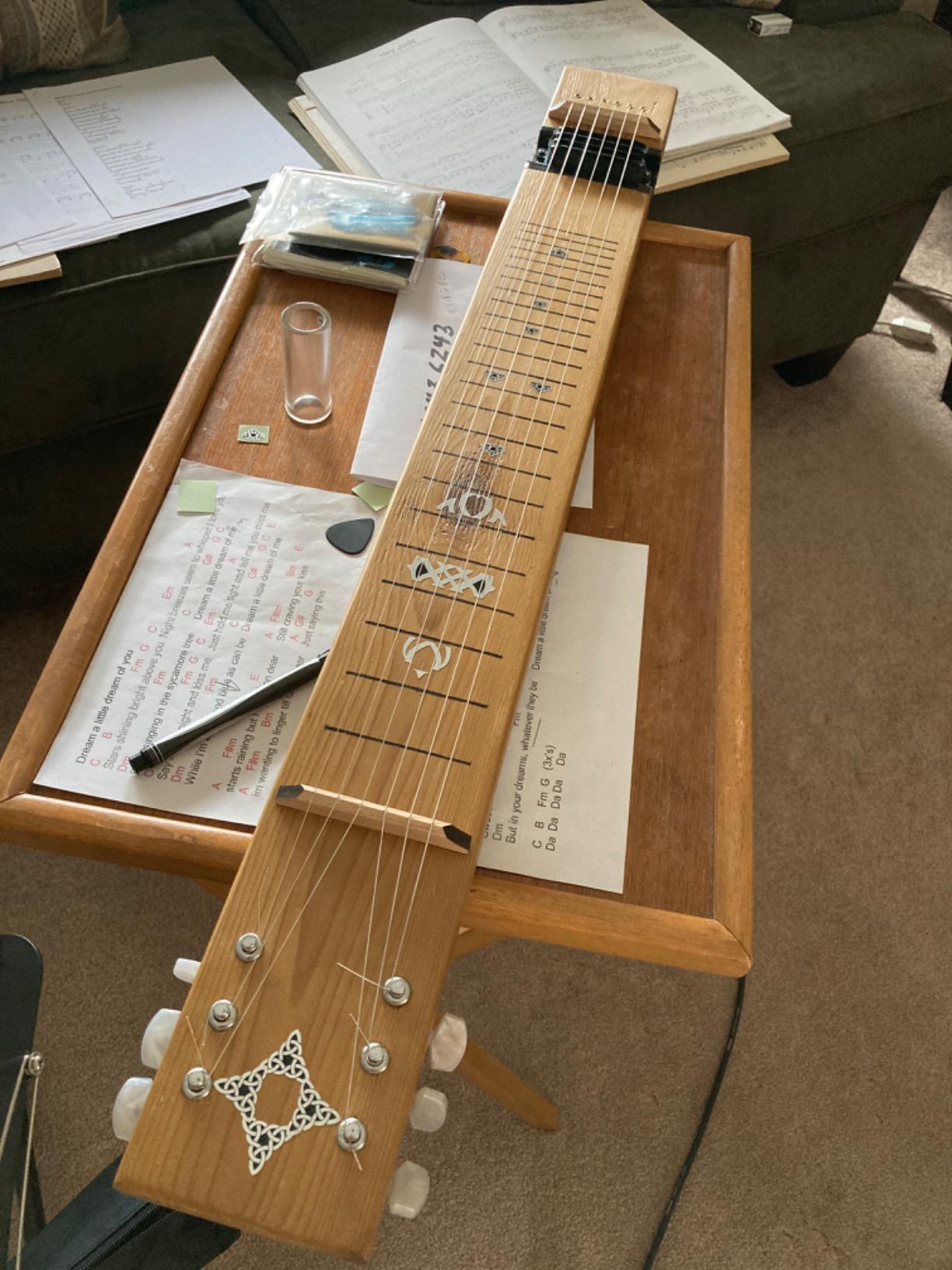 2x4 Lap Steel Guitar Kit - the DIY Slide Guitar - You supply the 2x4! customer photo 2