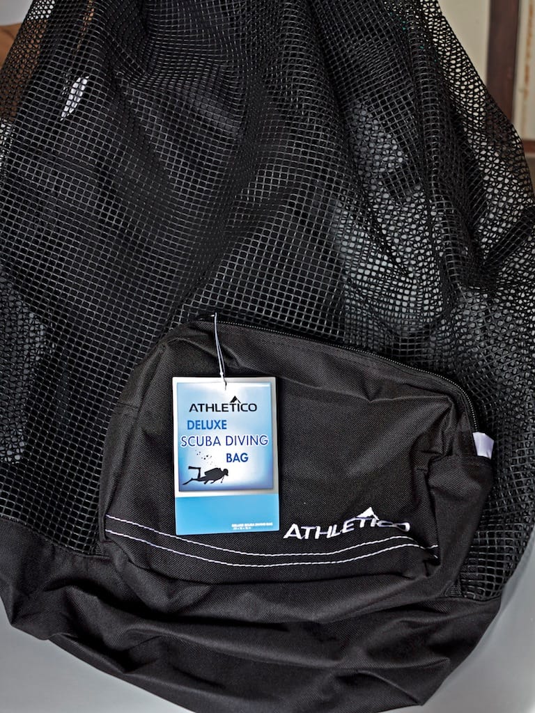 Athletico Scuba Diving Bag - XL Mesh Travel Backpack for Scuba Diving and Snorkeling Gear & Equipment - Dry Bag Holds Mask, Fins, Snorkel, and More customer photo 2