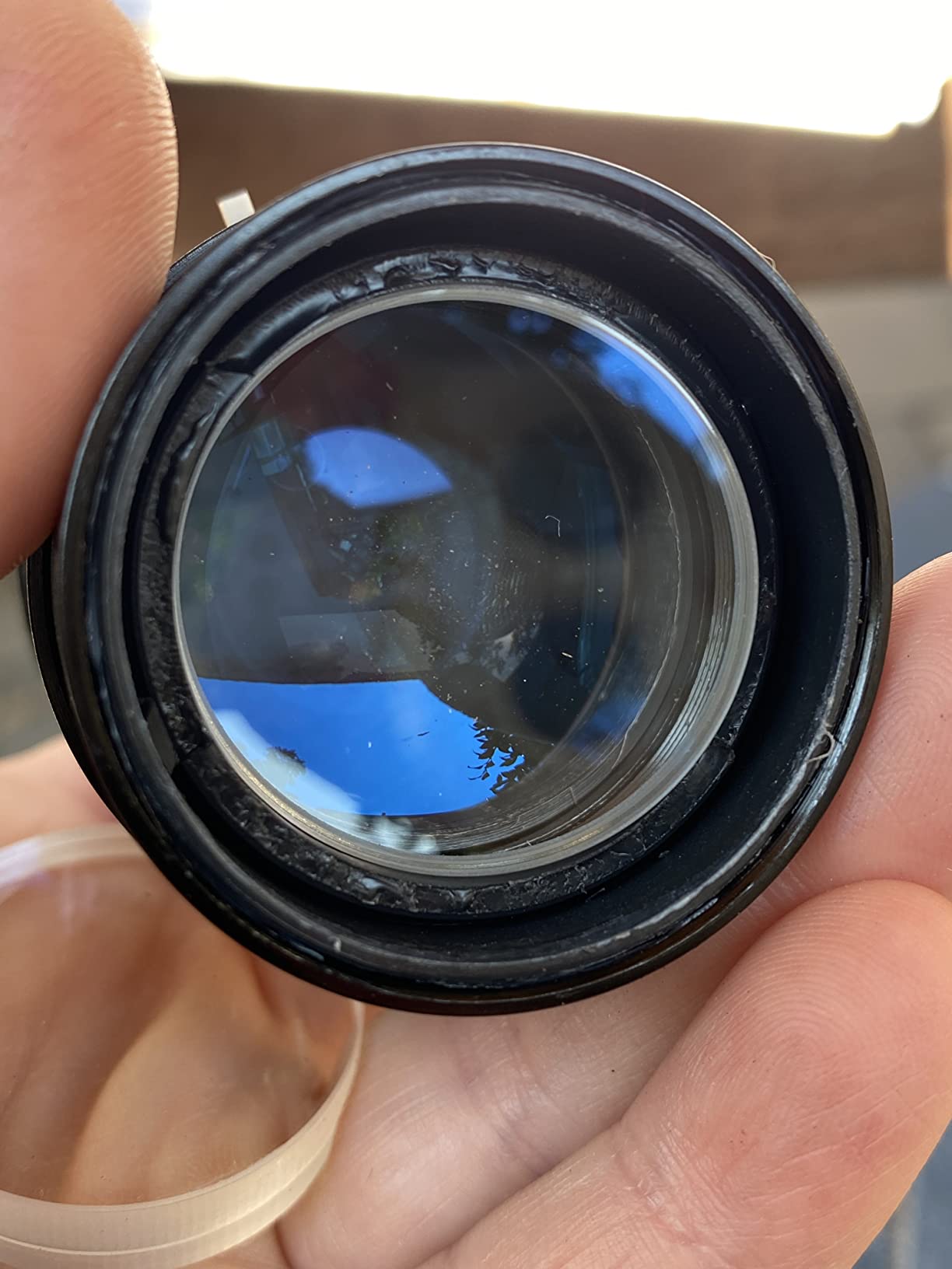 10x Jewelers Loupe,Lighted Magnifying Glass with 25mm with LED Focused Eye Loupe Magnifier for Gems, Textile Optical,Embroidery,Circuit Board,Coins, Interchangeable Reticle Scale customer photo 2