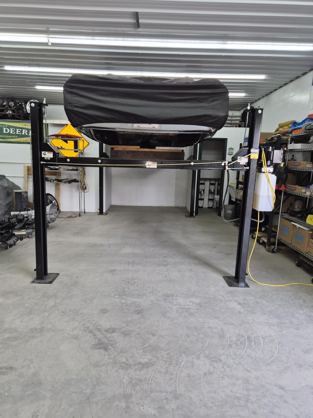 Atlas Garage Pro 8000 Portable Hobbyist 8,000 Lbs. Capacity 4 Post Lift customer photo 1