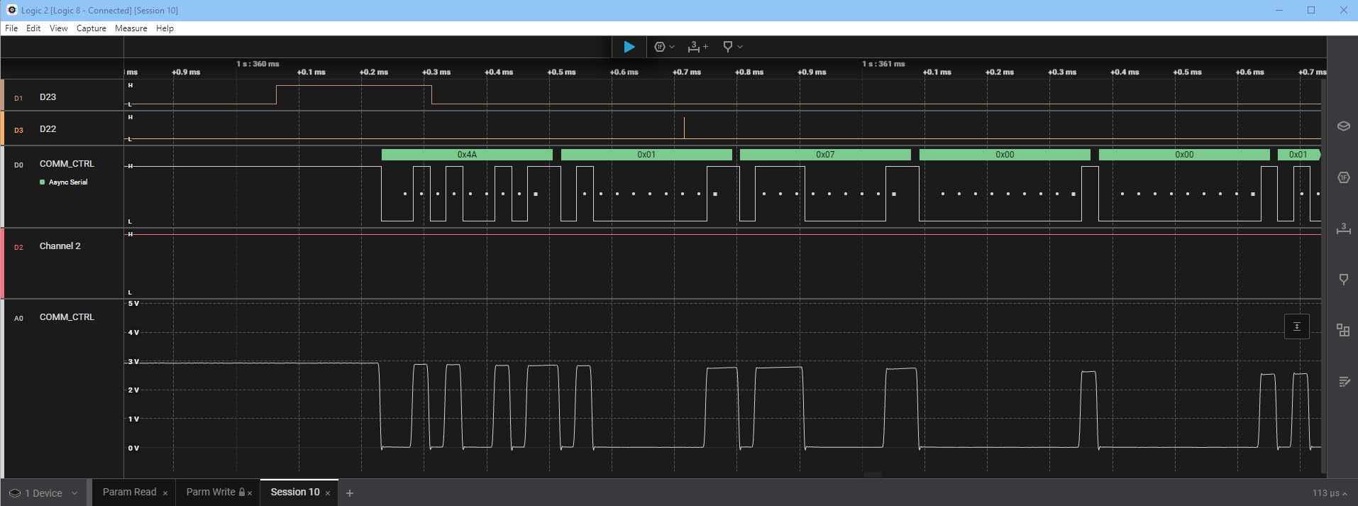 Logic 8 (Black) - Saleae 8-Channel Logic Analyzer customer photo 1