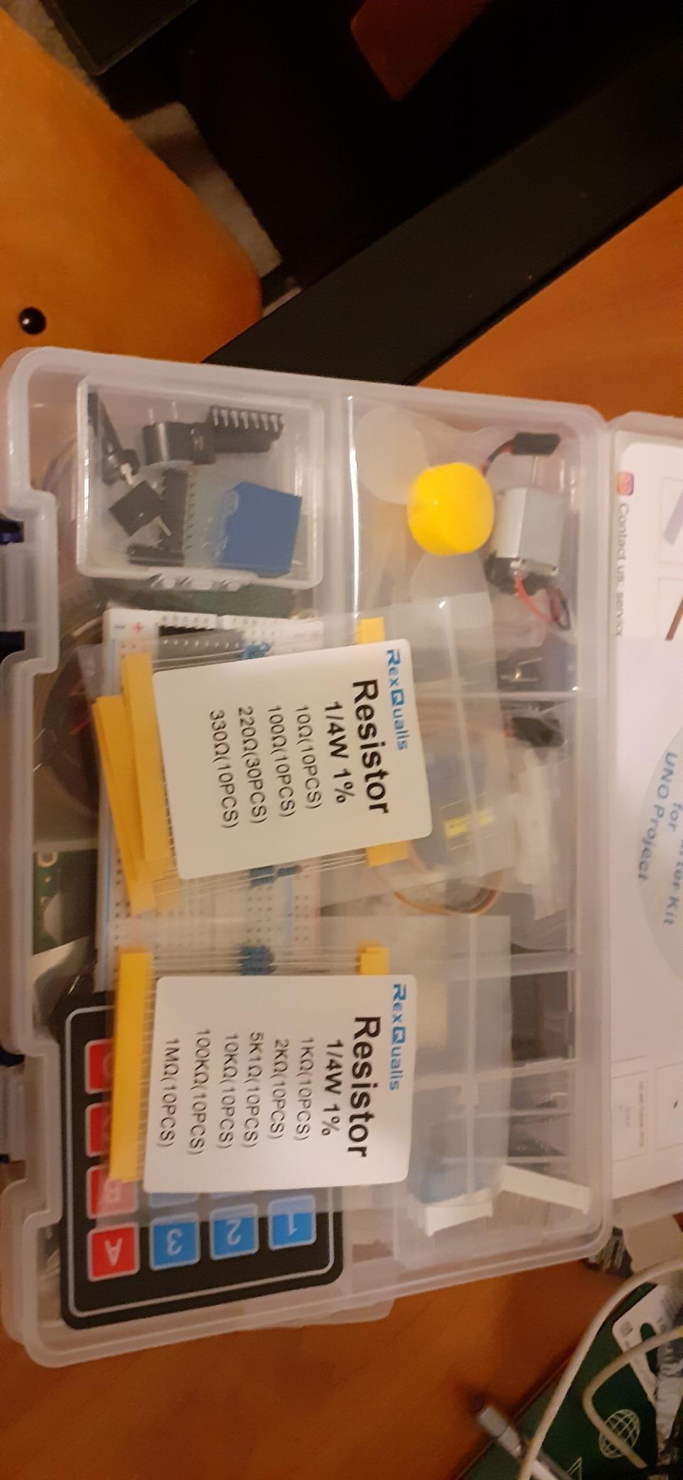 REXQualis Super Starter Kit Based on Arduino UNO R3 with Tutorial and Controller Board Compatible with Arduino IDE customer photo 2