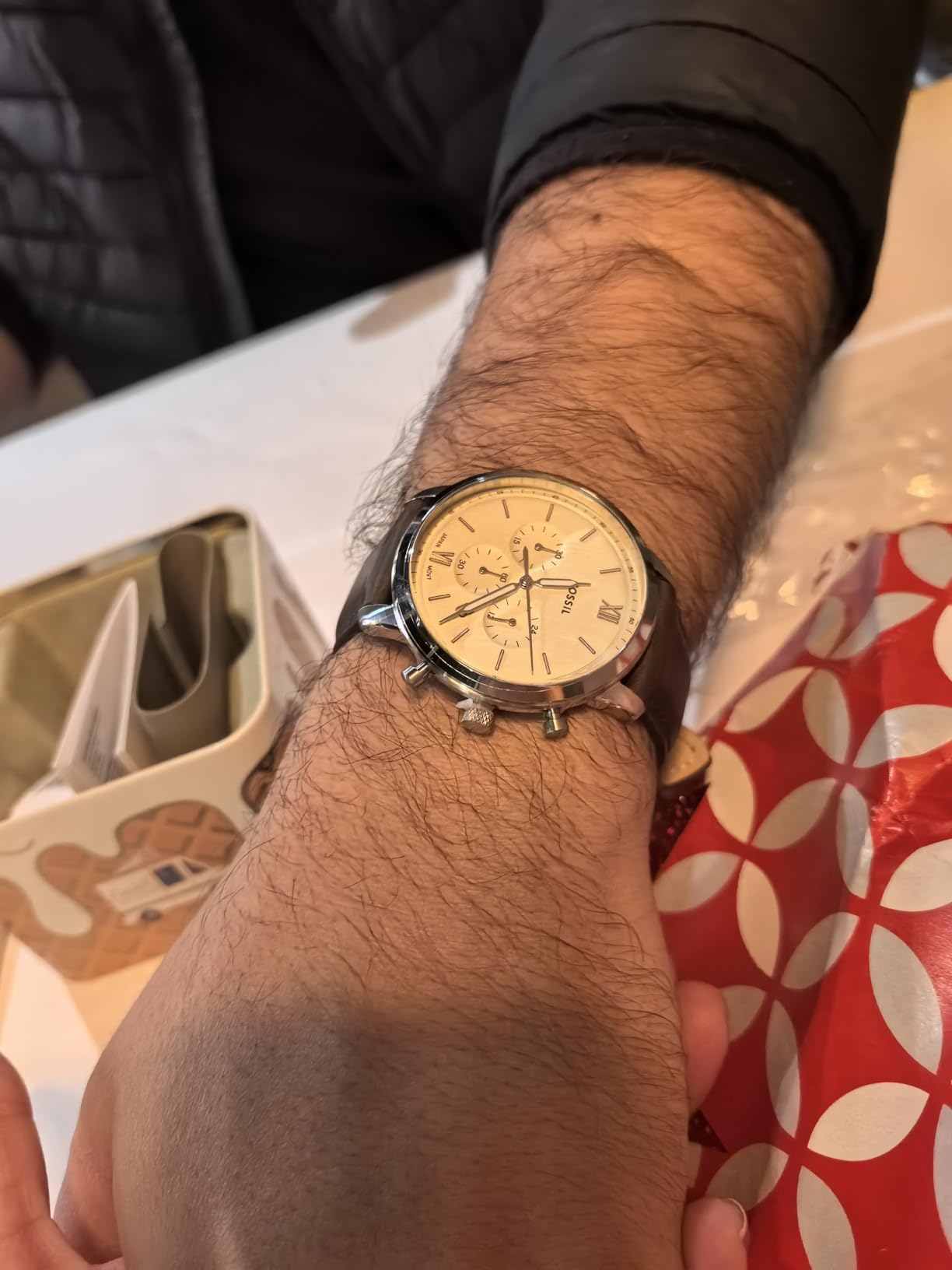 Men's Watch, Neutra Quartz Stainless Steel Chronograph Watch for Men customer photo 2