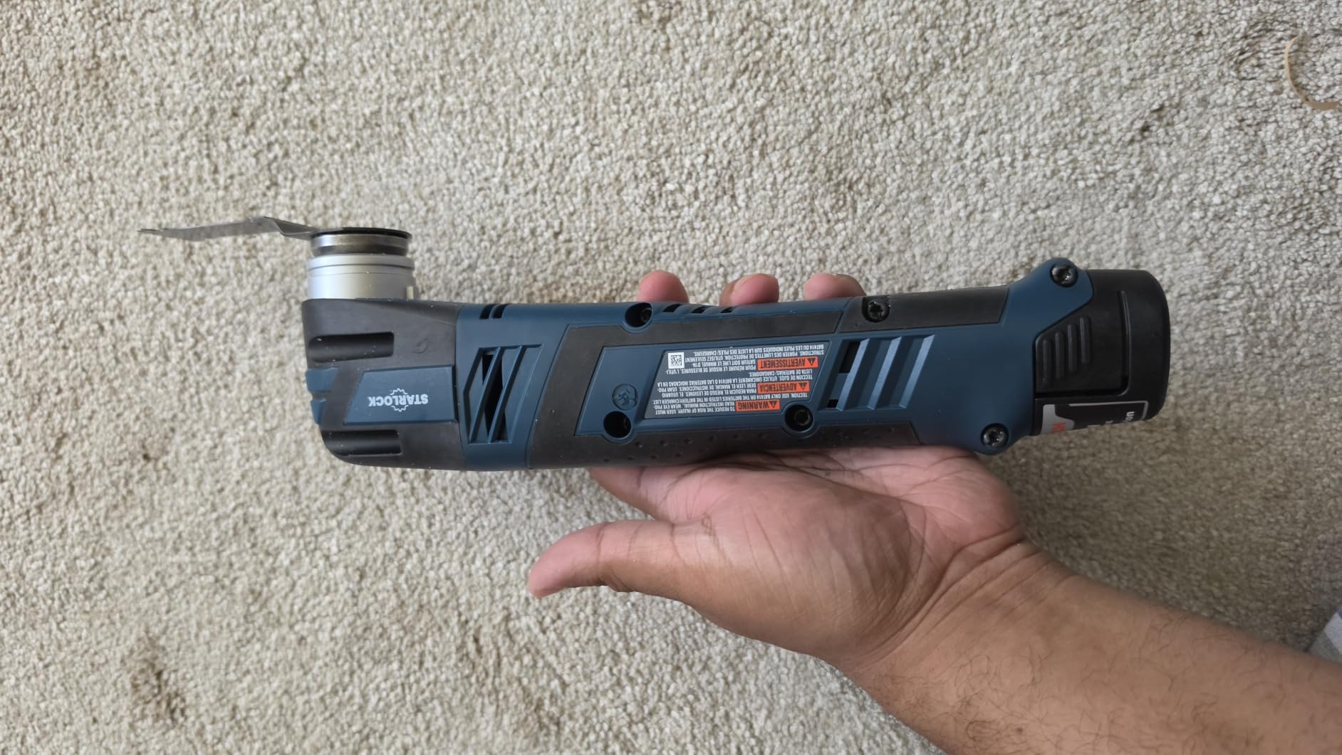 Bosch GOP12V-28N 12V Max EC Brushless Starlock Oscillating Multi-Tool (Bare Tool) customer photo 2