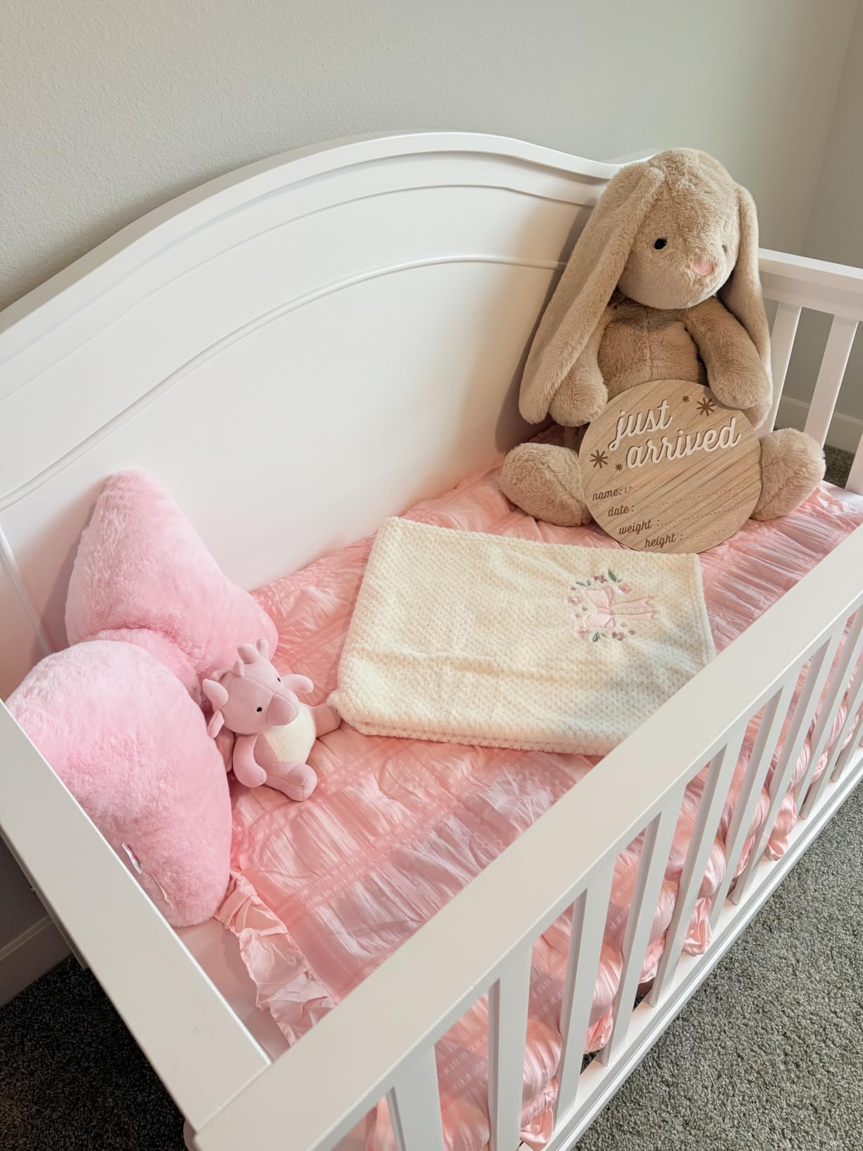 DaVinci Charlie 4-in-1 Convertible Crib, GREENGUARD Certified, Grey customer photo 2