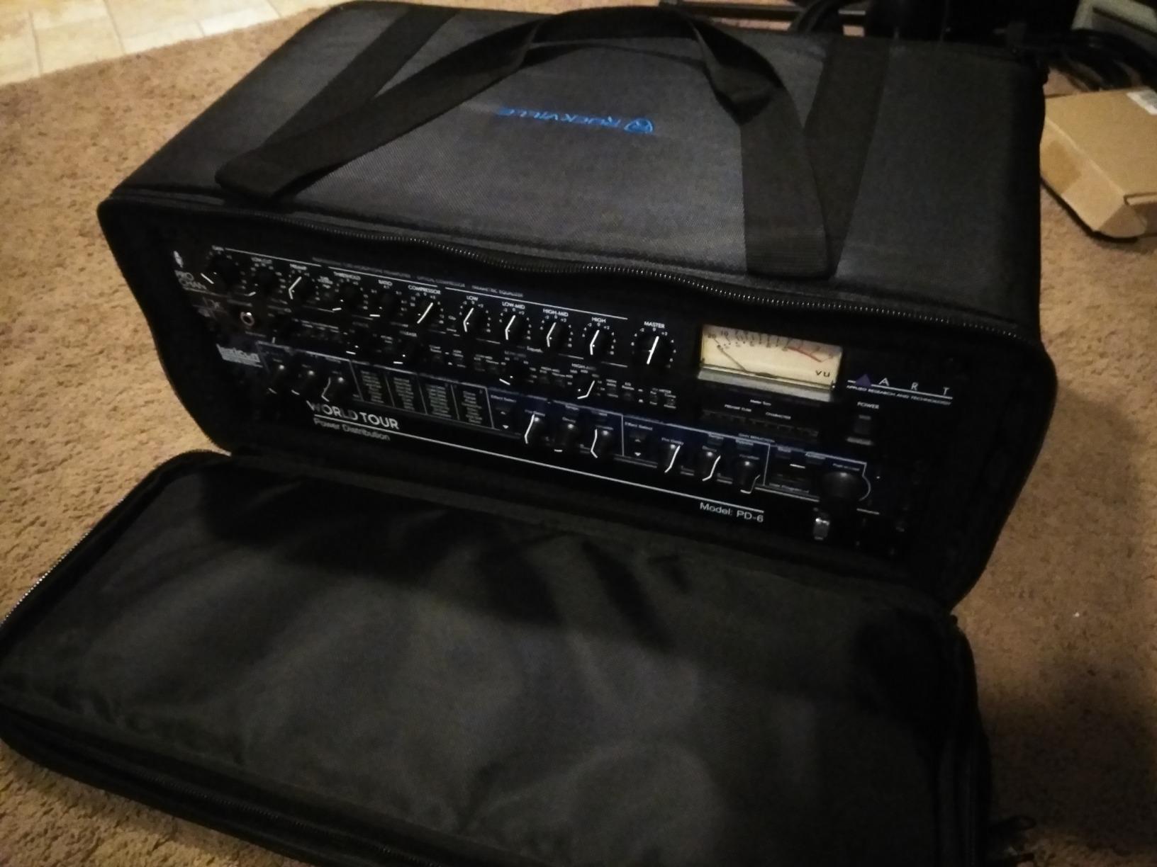 Rockville RRB40 4U Rack Bag Double-Sided Case, 12