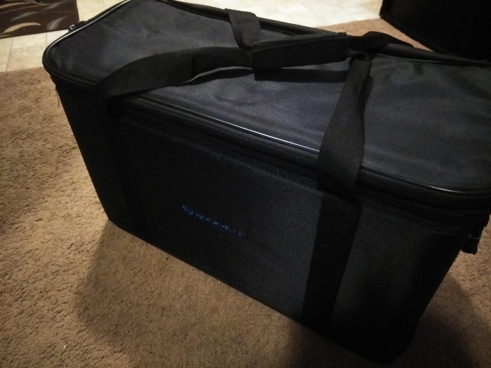 Rockville RRB40 4U Rack Bag Double-Sided Case, 12