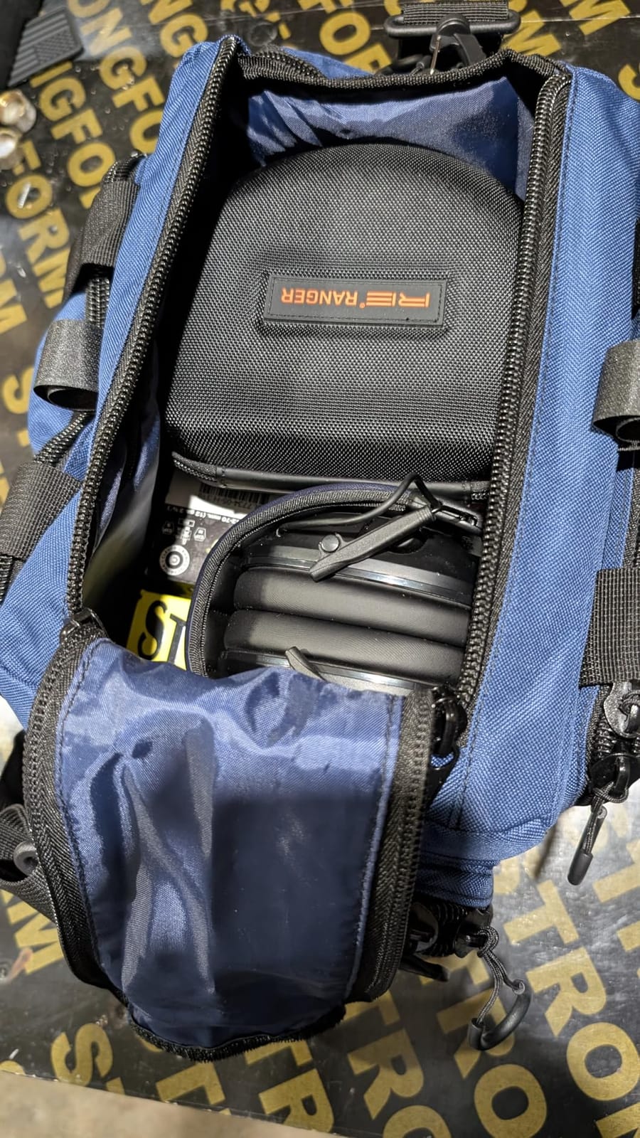 Exos Tactical Range Bag - Medium Size Range Bag for Shooting - Gun Case for Handguns, Ammo Storage, Tactical Backpack, Molle Webbing, Free Subdued USA Patch customer photo 2