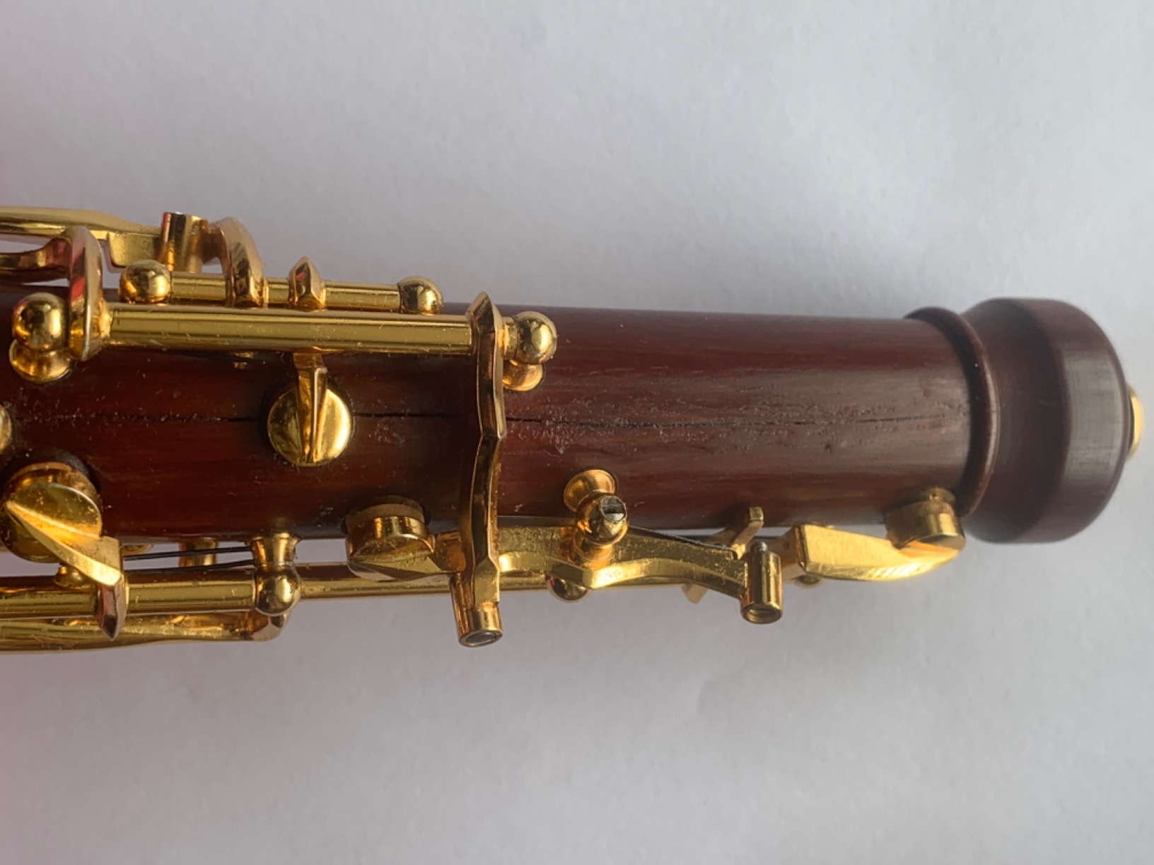 Yinfente Professional Oboe Gold Plated Rosewood C Key Left F Resonance Semi-Automatic Woodwind Instrument With Oboe Accessories customer photo 1