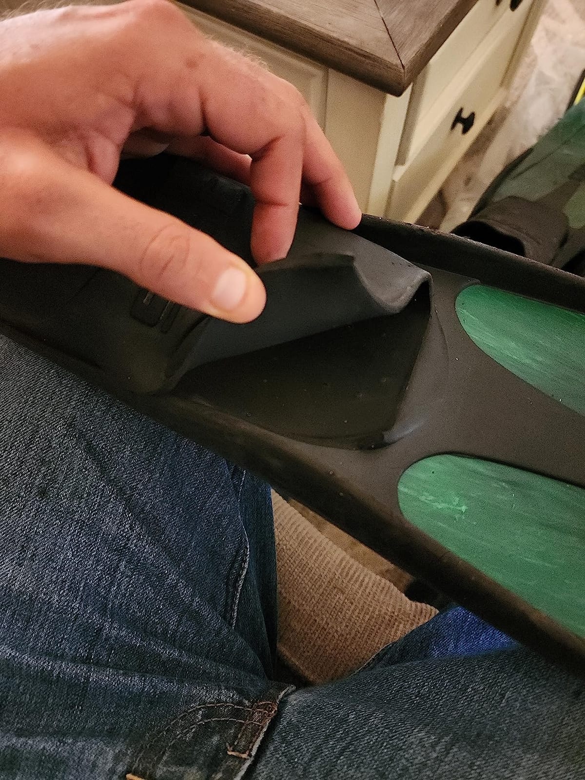Seac Shout, Long Fins for Scuba Diving, Spearfishing and Freediving, Made in Italy customer photo 1