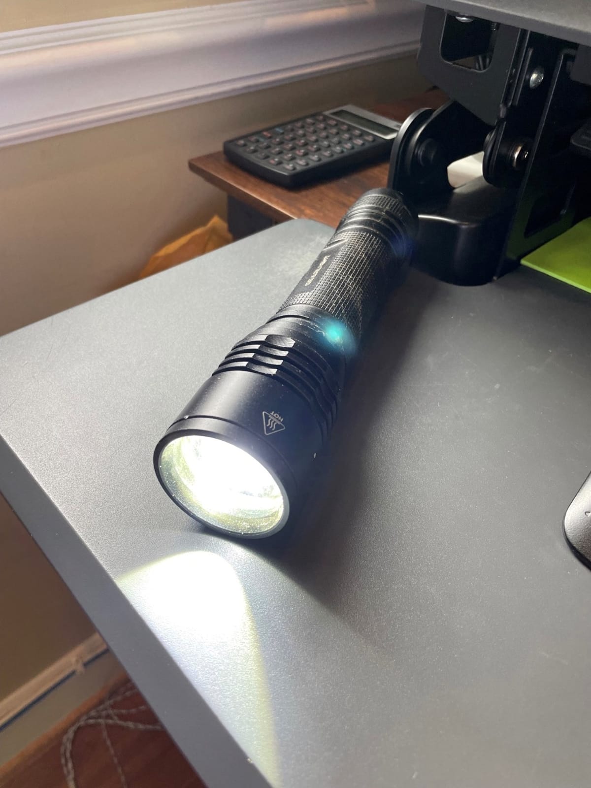LED Flashlight High Lumens, Tactical Flashlight Battery Powered - Bright Handheld Flashlight for Camping, Hunting, Home, Security, Hiking, Walking at Night & Emergency Use customer photo 1