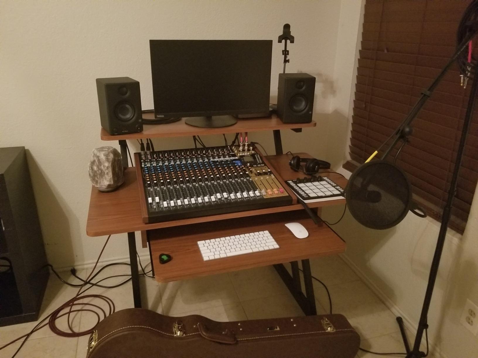 Tascam Model 24 24-track Multi-Track Live Mixer and Recording Studio, Analog Mixer, Digital Recorder, USB Audio Interface customer photo 1