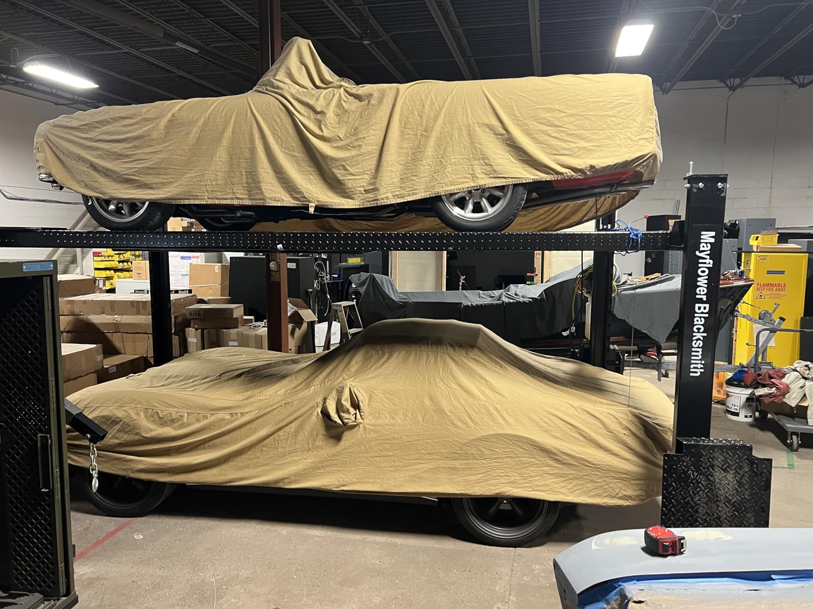 Four Post Lift car Lift Storage Service 8000 lb Pro 8000/1 Year Full Warranty customer photo 2
