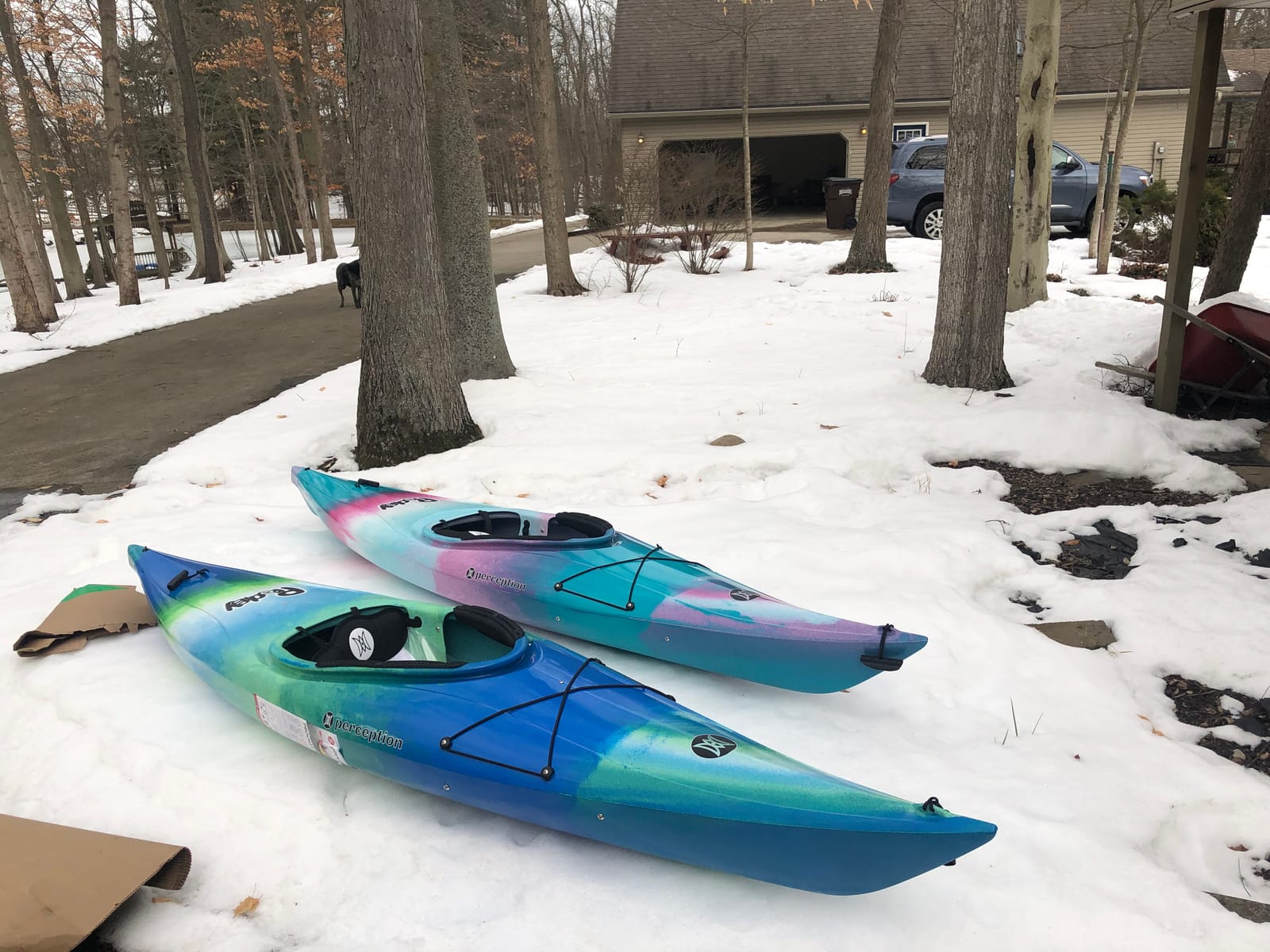 Perception Prodigy XS | Sit Inside Kayak For Kids and Petite Paddlers | Recreational Kayak for All Day Fun customer photo 2
