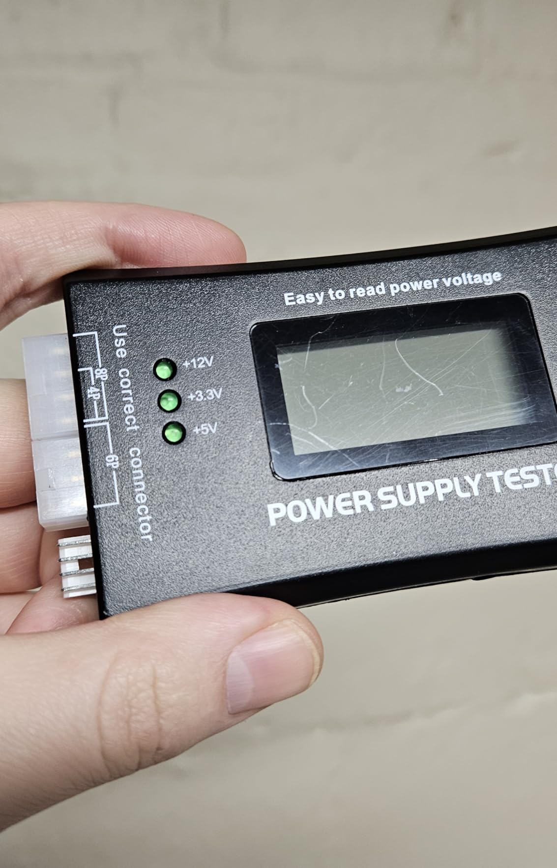 1Pcs 20/24 Pin LCD Computer PC Power Supply Tester for ATX BTX ITX TFX SATA with Buzzer Automatic Alarm customer photo 2