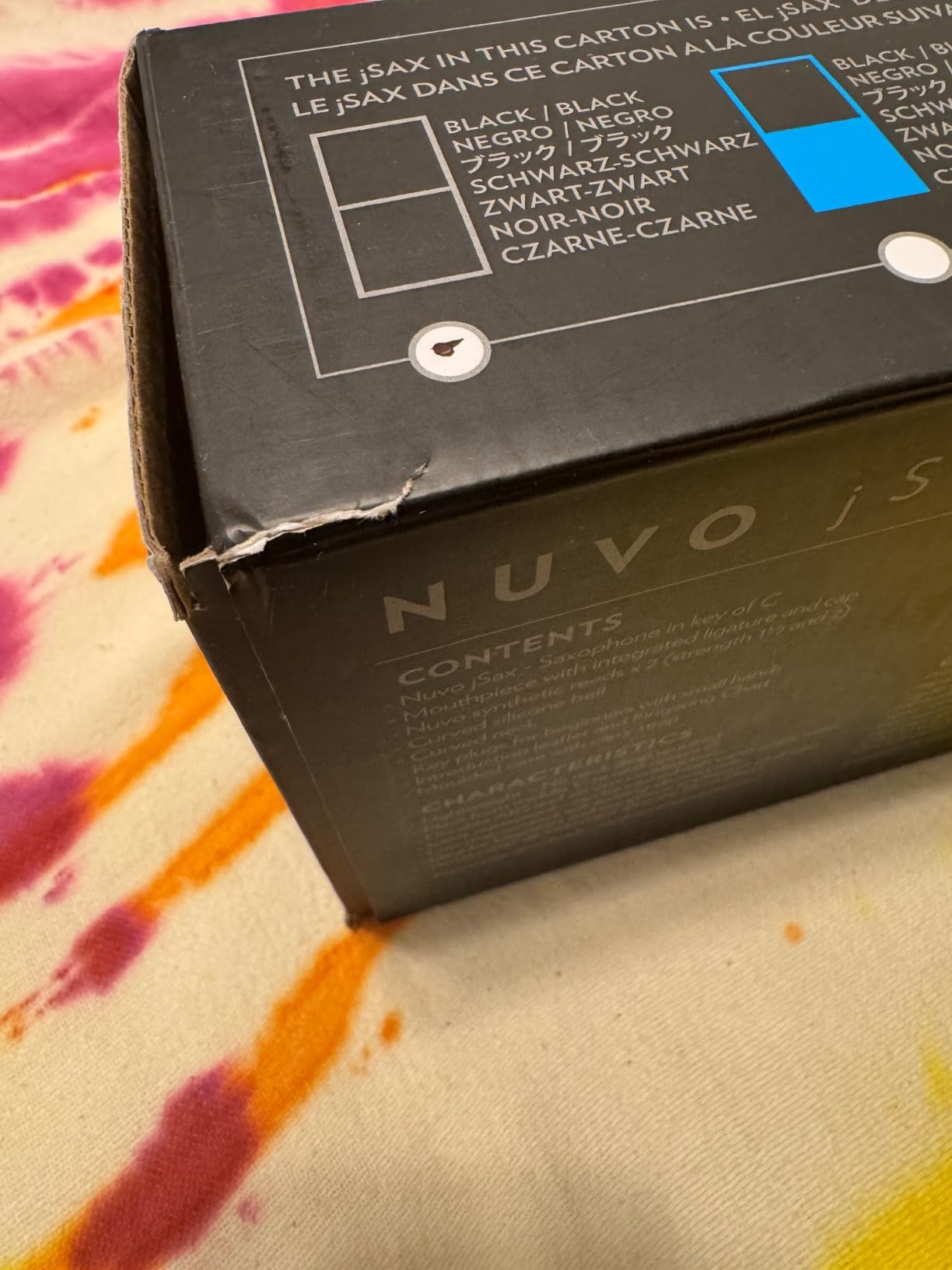 Nuvo jSax Beginner Saxophone,(Black/Black) customer photo 1