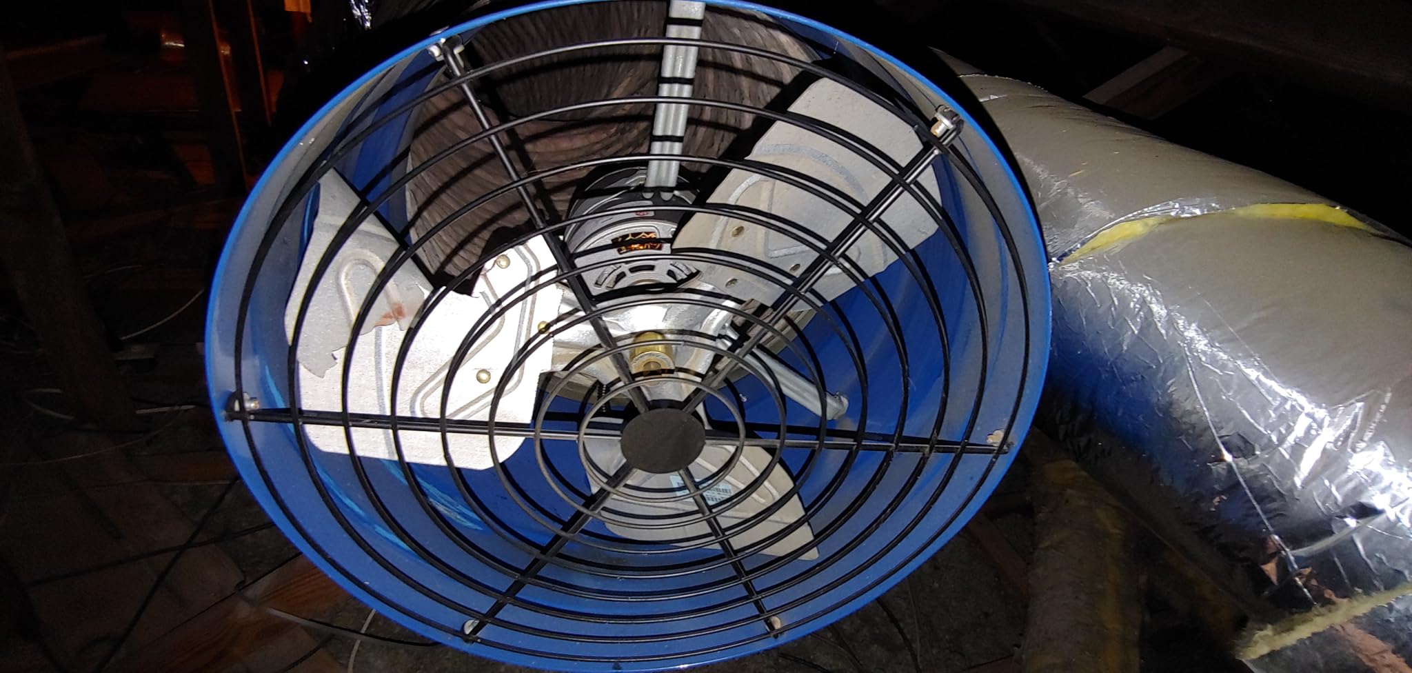 Centric Air QA-Deluxe 5500 Whole House Fan | Energy Efficient | Plug & Play, 2 Speed Remote with Temp & Timer Control | R-5 Insulated Damper | Easy Installation | 10-Year Motor Warranty | Made in USA customer photo 2