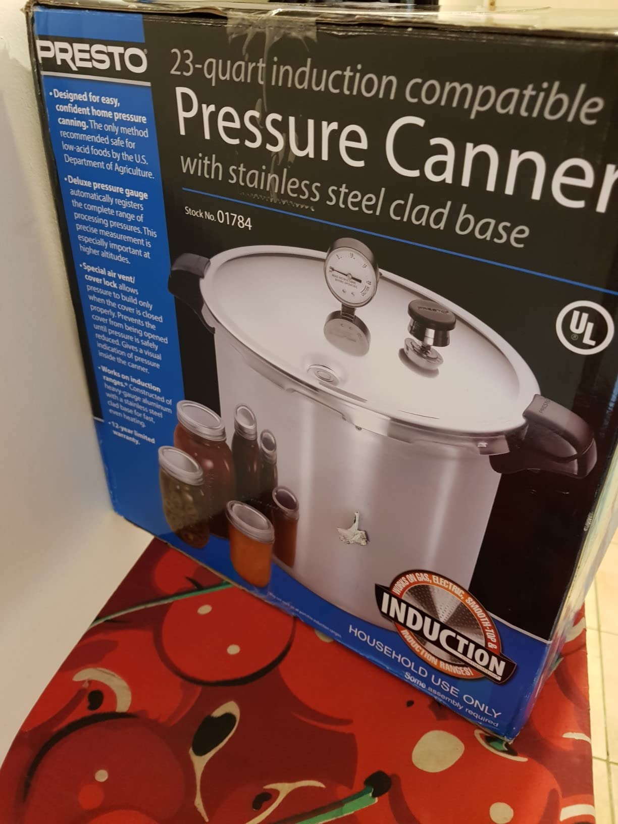 Presto 01784 23-Quart Induction Compatible Pressure Canner customer photo 2