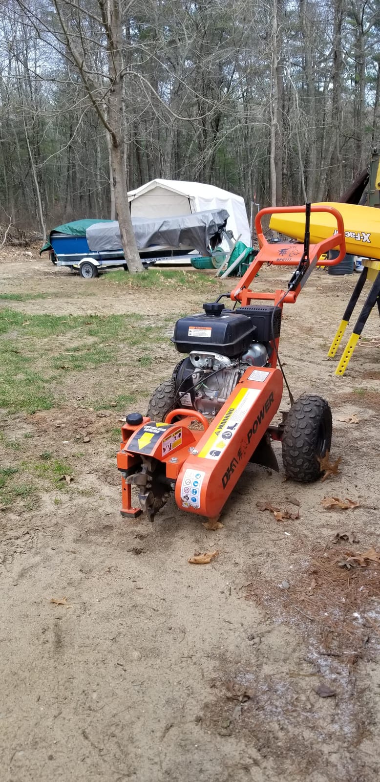 DK2 12-Inch 14 HP 429 cc Stump Grinder customer photo 2