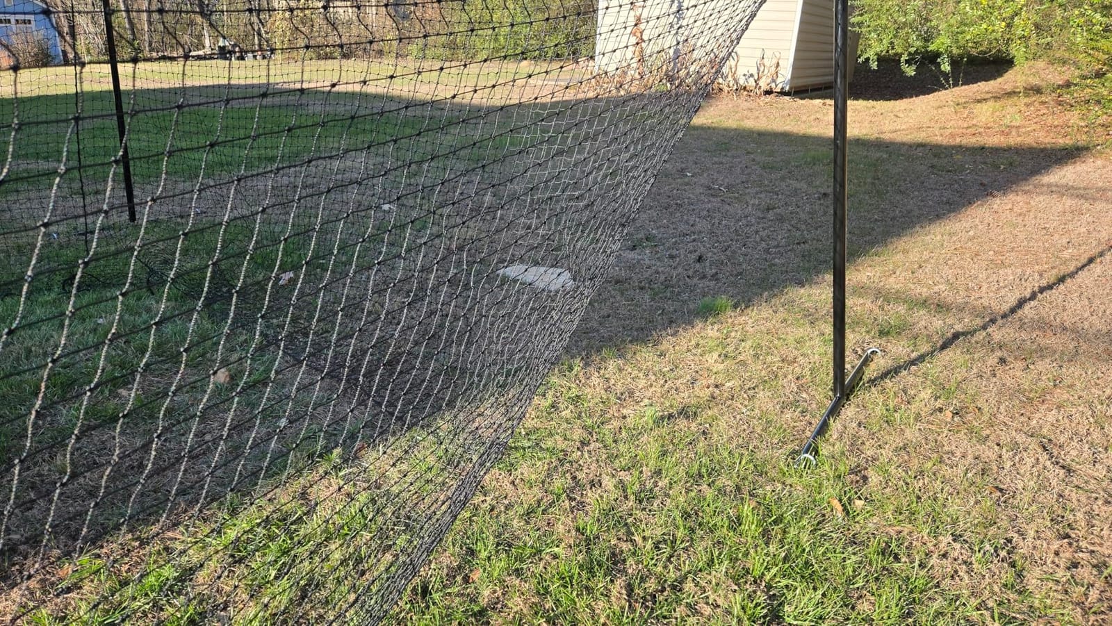 Skywalker Sports 40 Foot Competitive Batting Cages for Backyard or Indoor Baseball and Softball Collapsible Black Frame and Net customer photo 2
