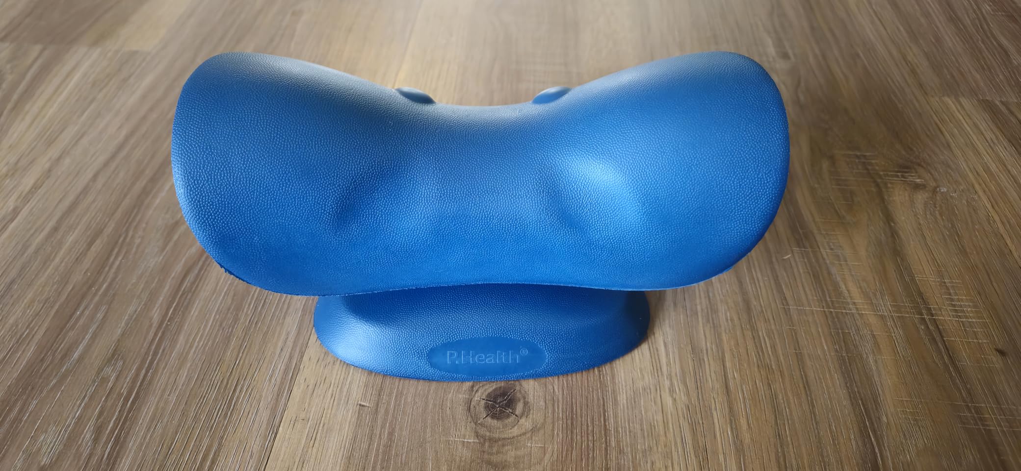 RESTCLOUD Neck and Shoulder Relaxer, Cervical Traction Device for TMJ Pain Relief and Cervical Spine Alignment, Chiropractic Pillow Neck Stretcher (Blue) customer photo 1