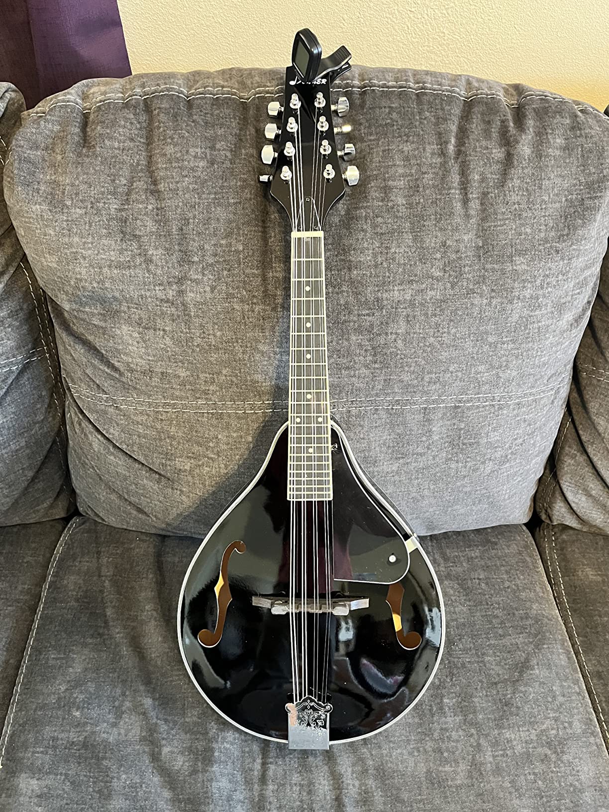 Donner Acoustic Mandolin Instrument Kit - A Style, DML-100B, Black customer photo 1