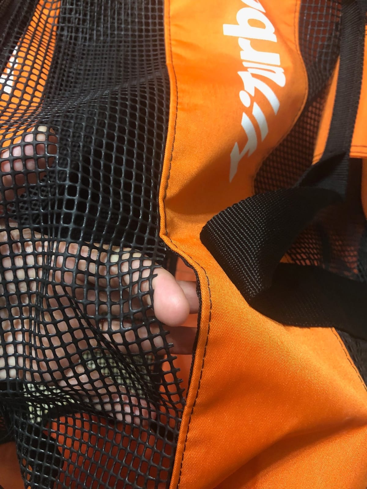 Hiturbo 100L Mesh Dive Duffel Bag: Large Scuba Gear for Diving | Quick-Drain Mesh Duffle | Fins Mask Snorkel Storage | Shoulder Strap | Beach Pool Travel | Freediving Swimming Surfing customer photo 2