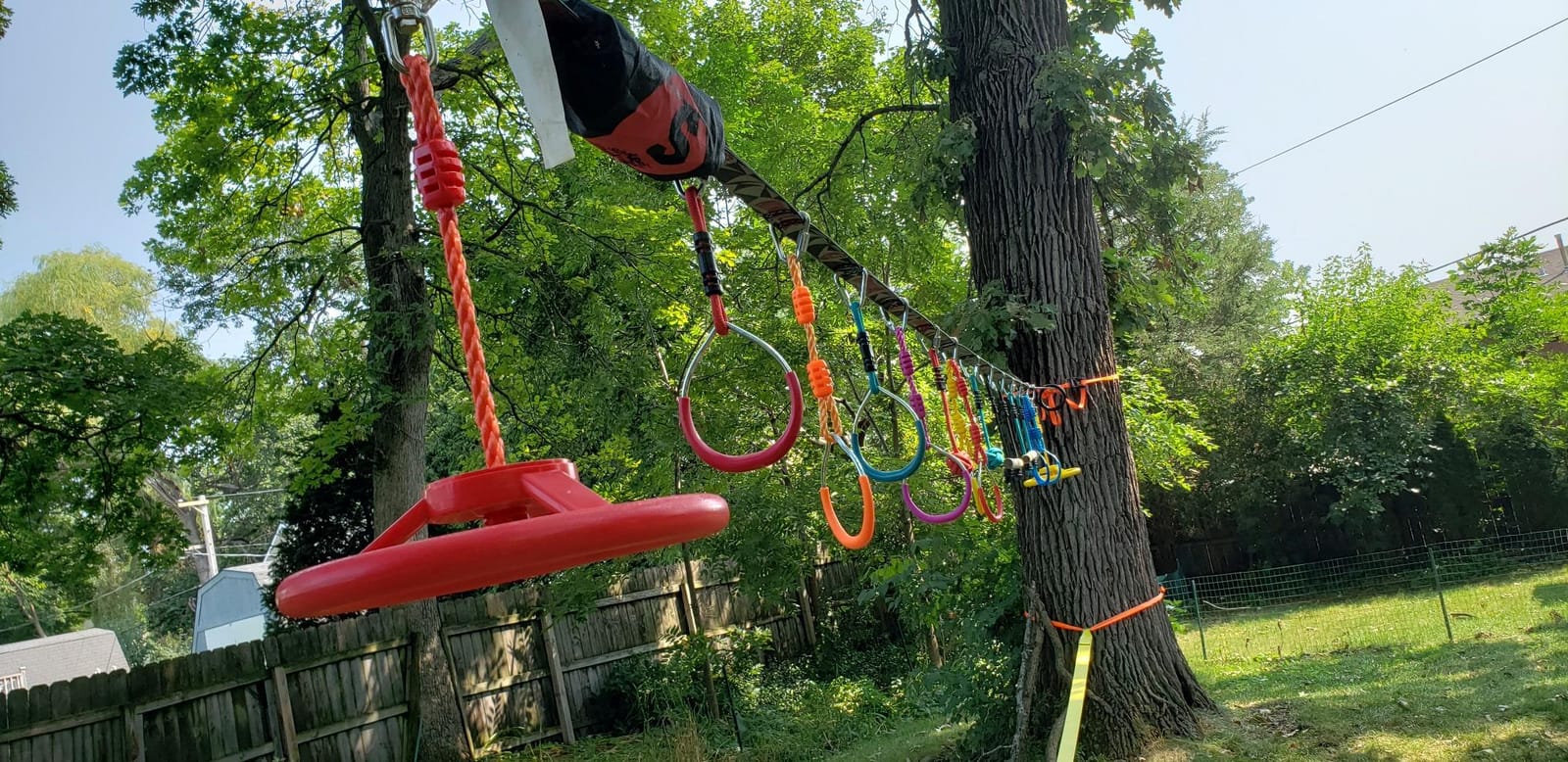 Rainbow Craft Ninja Rings, Trapeze Wheels & Monkey Bars, Obstacle Course customer photo 2