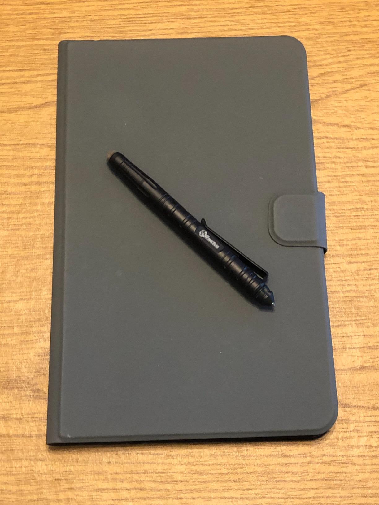 The Atomic Bear Defender Pen with Stylus - Tactical Pen for Self Defense - Emergency Window Breaker - Ballpoint EDC Pens for Tactical Gear - 2 Black & 1 Blue Ink Cartridges customer photo 1