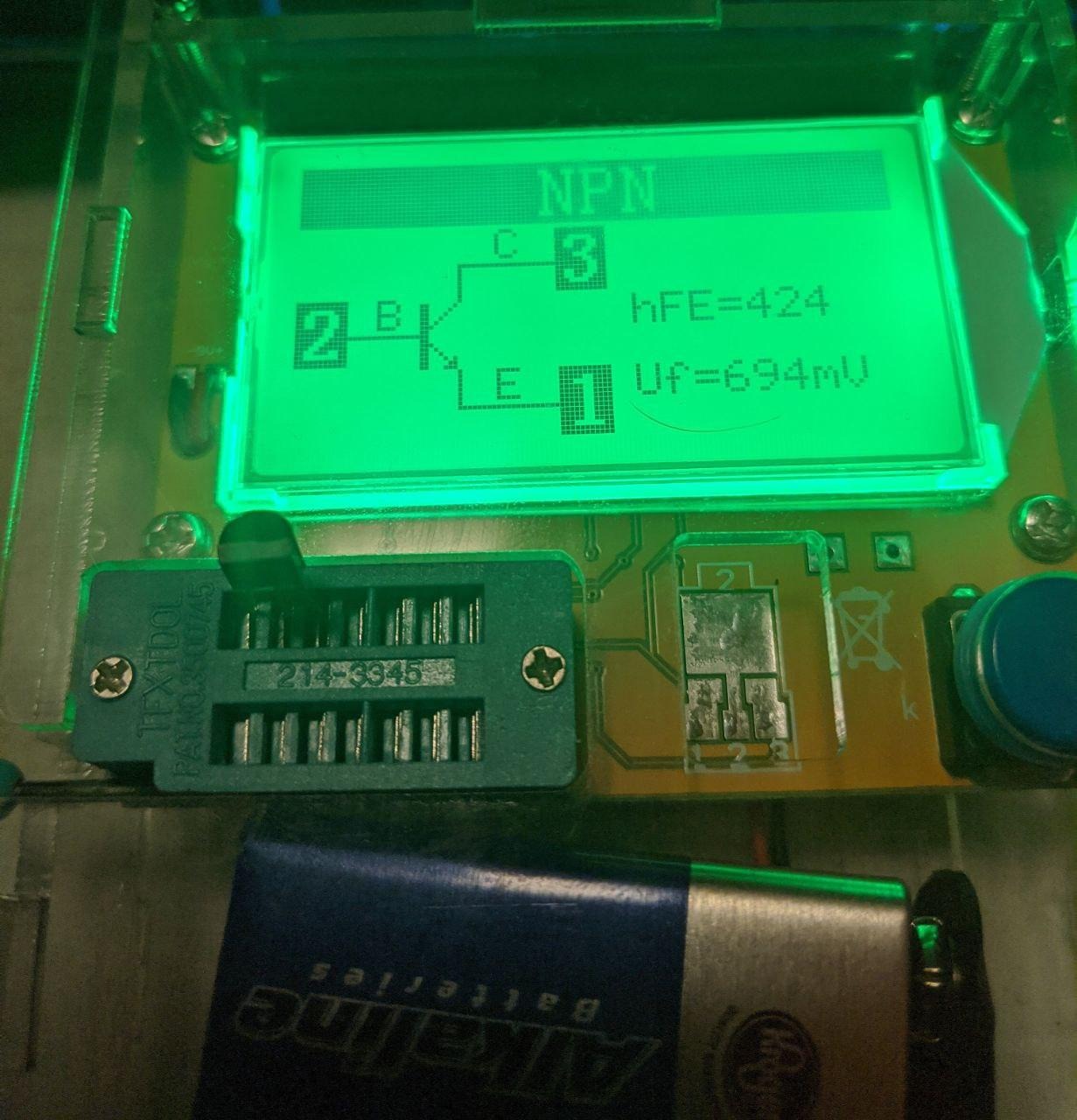 LCR-T4 Mega328 Digital Transistor Tester Resistance Capacitance Diode Triode Capacitance Resistance ESR Meter MOS PNP NPN LCR with Case customer photo 2