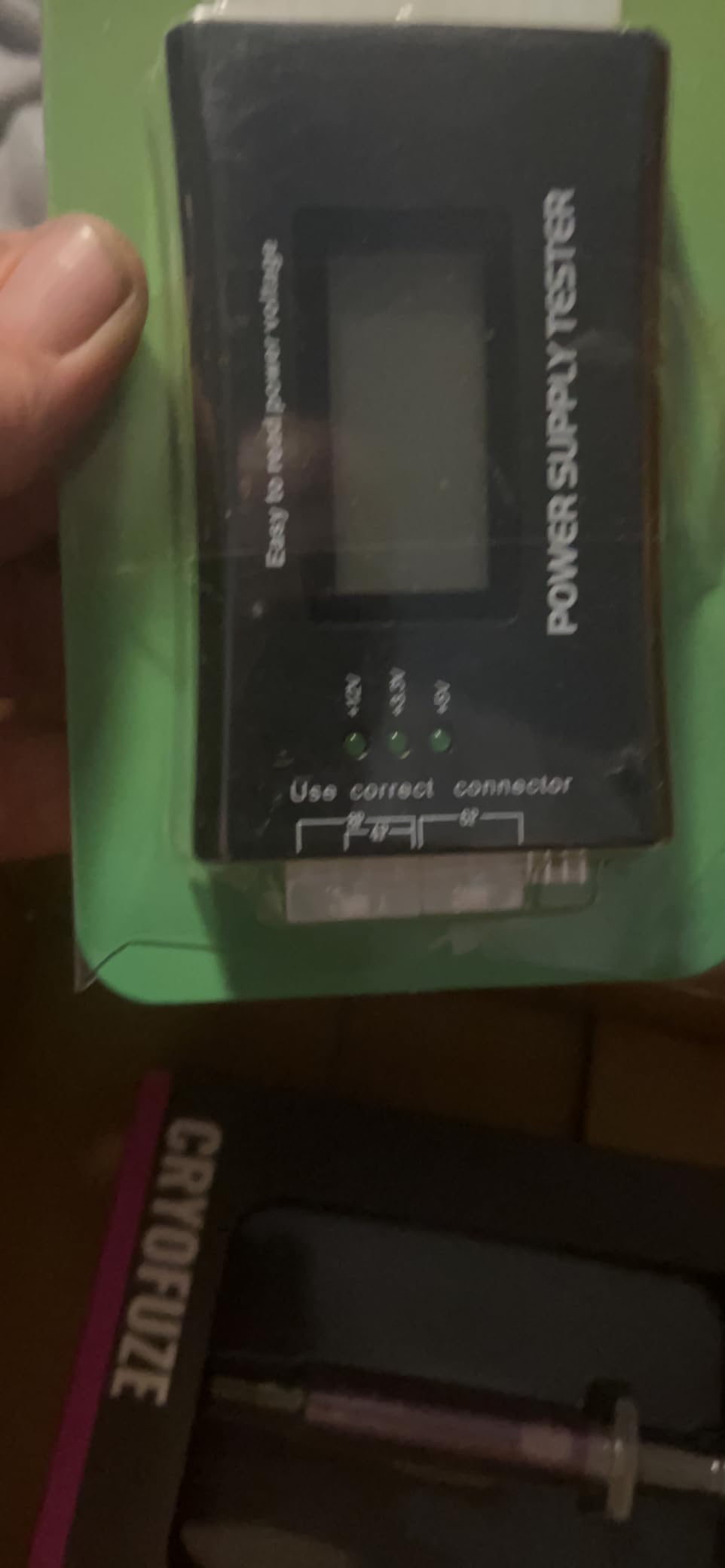 20/24 4/6/8 Pin Computer PC Power Supply Tester with LCD Display and Buzzer for ATX, ITX, BTX, PCI E, SATA, HDD customer photo 2