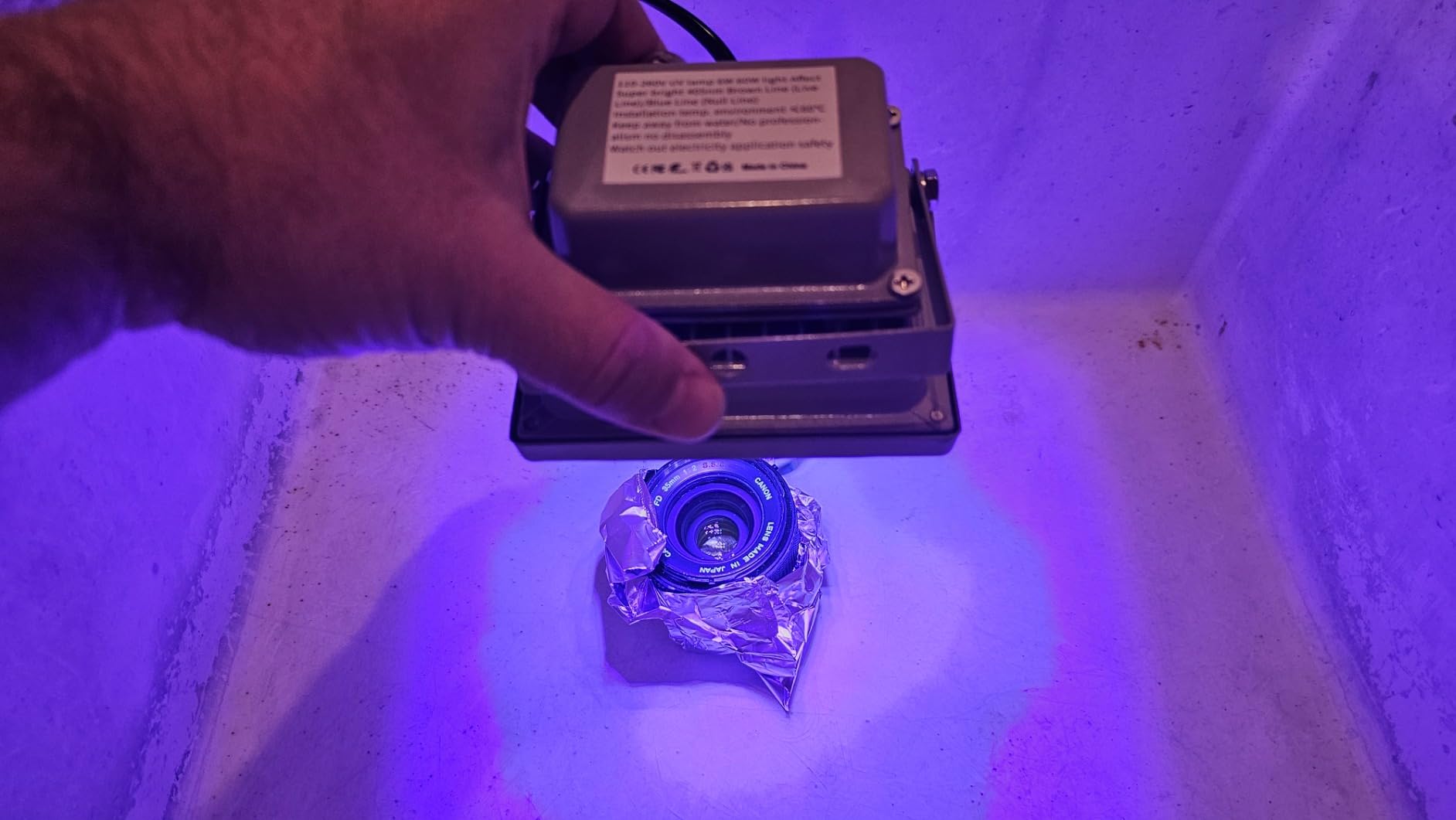 3D Printer UV Resin Curing Light for SLA/DLP/LCD 3D Printing, Solidify Photosensitive Resin, 405nm UV LED Lights with 60w Output Affect customer photo 1