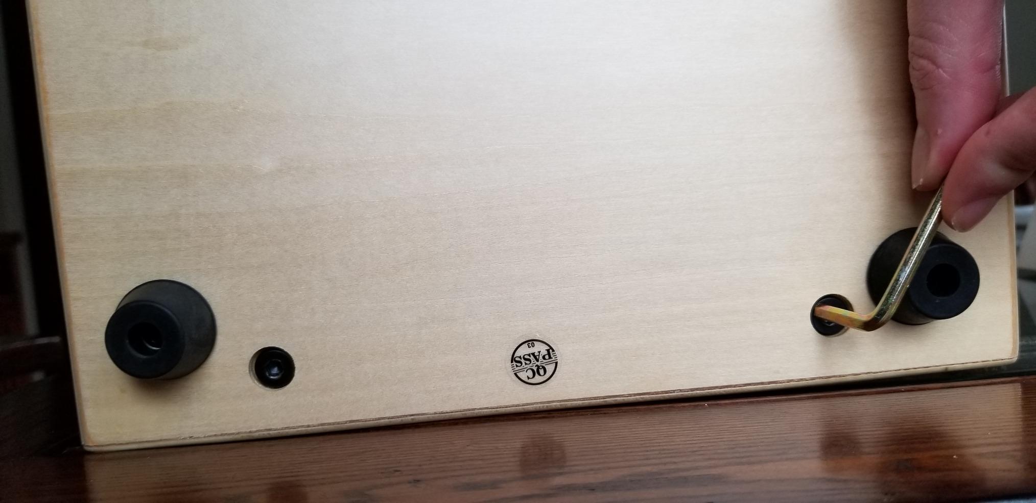 AKLOT Cajon Drum Box Cajons Percussion Instrument Acoustic Jam Full Size Cajons Betula Wood Percussion Box Internal Adjustable Snares with Gig Bag customer photo 1