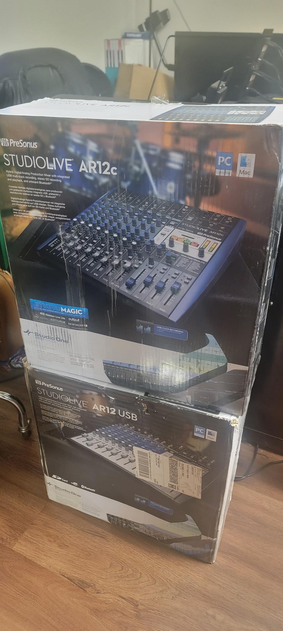 PreSonus StudioLive AR8c Analog Mixer with Studio One Pro Software customer photo 1